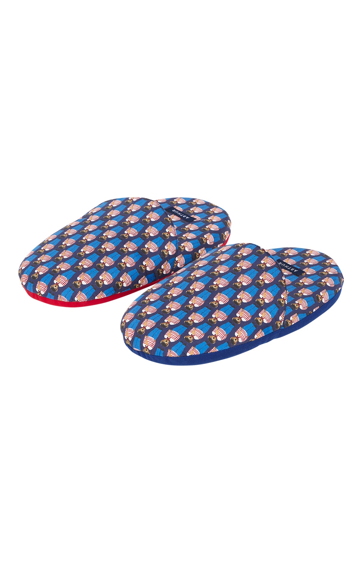 Pantoufles Homme Teddy In Paris Marine 1
