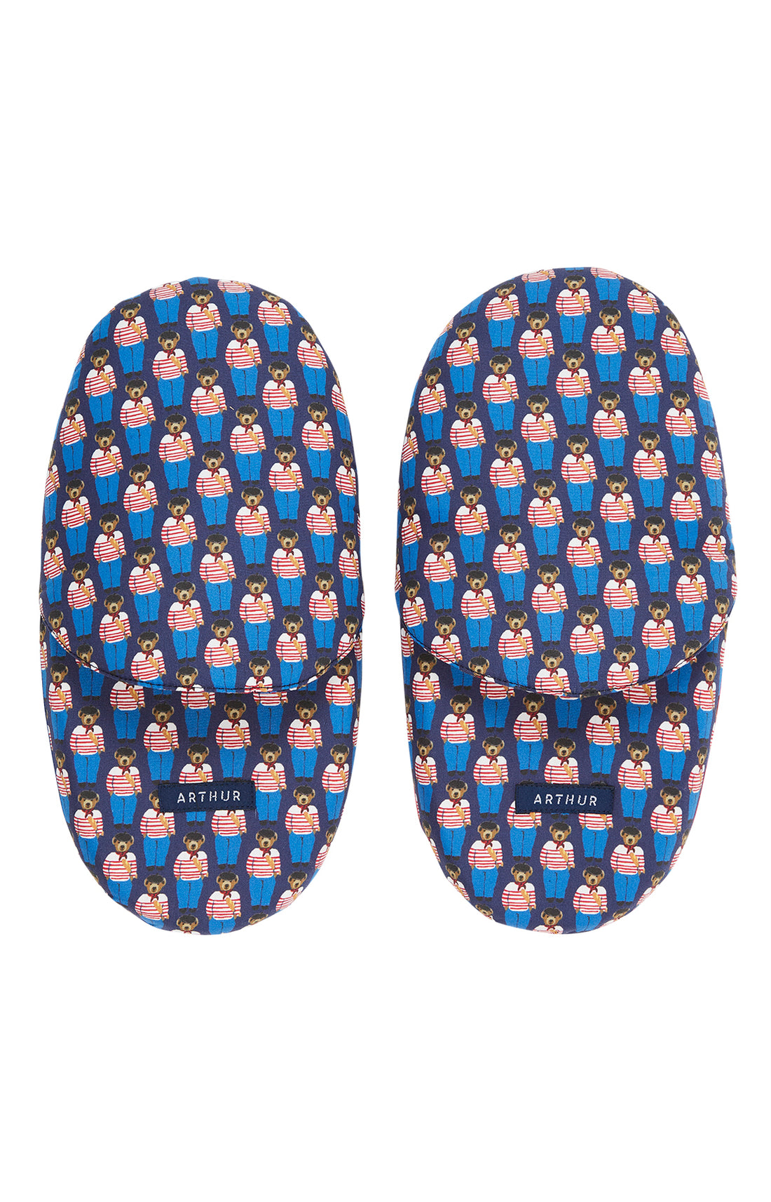 Pantoufles Homme Teddy In Paris Marine 2