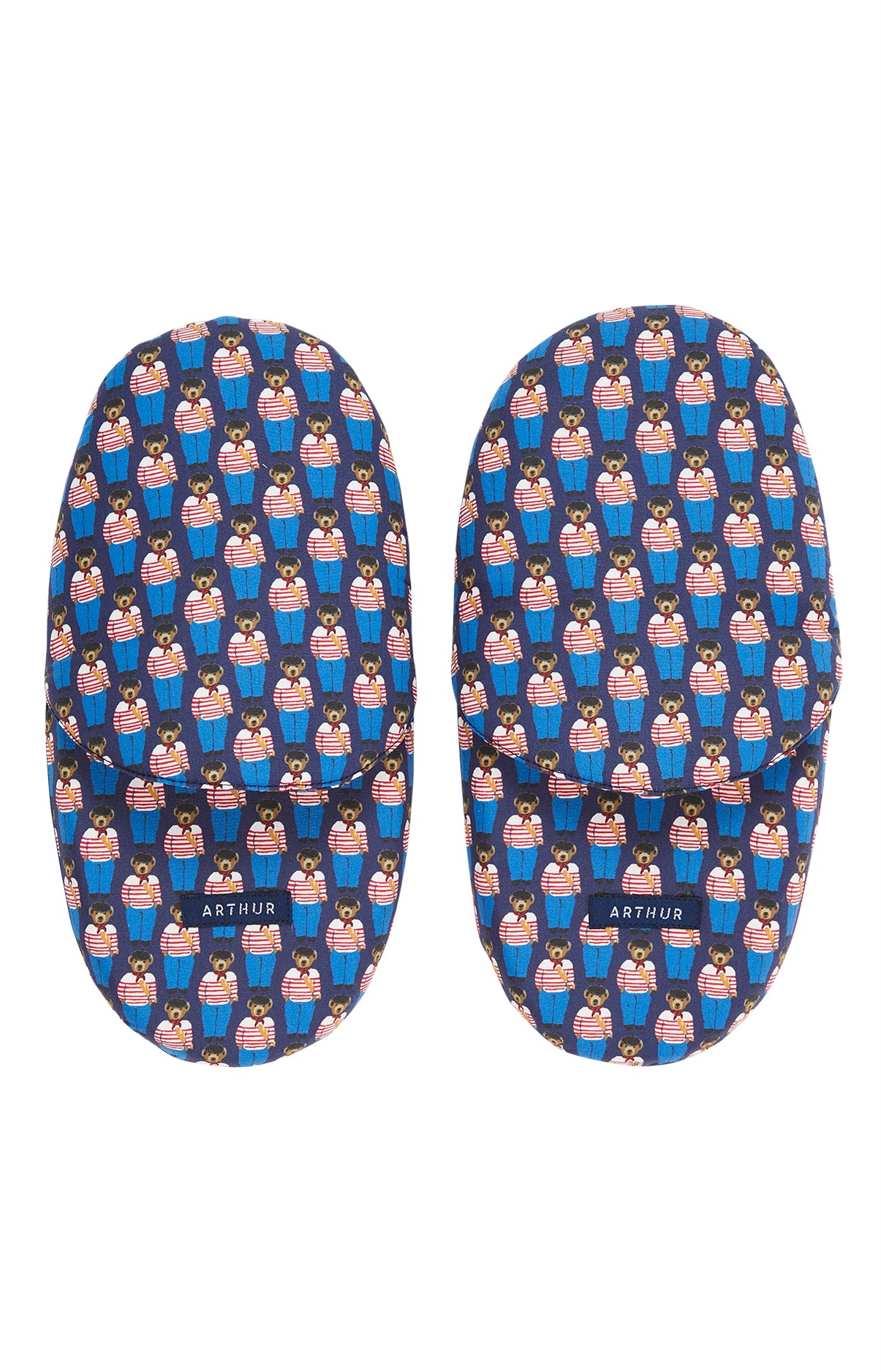 Pantoufles Homme Teddy In Paris Marine 2