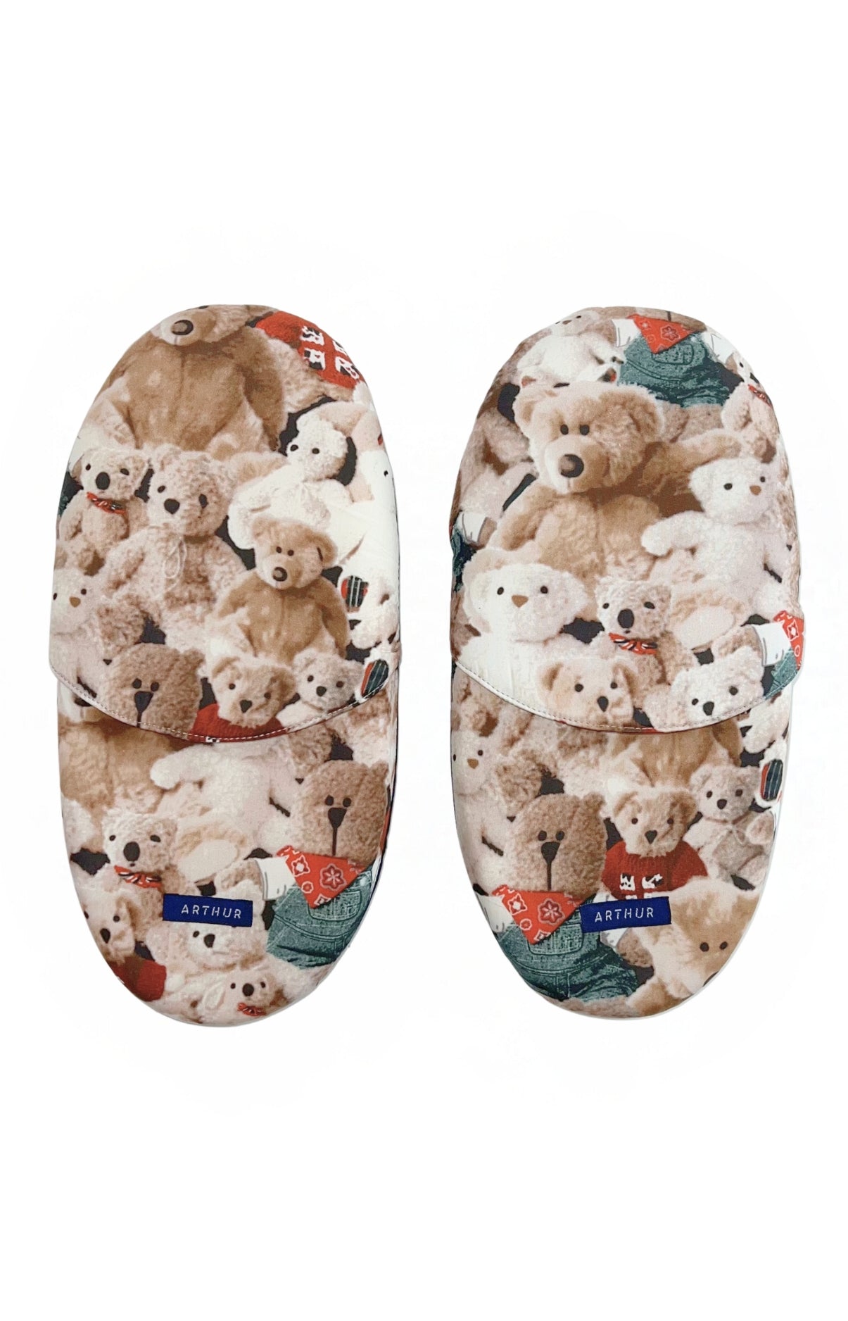 Pantoufles Homme Teddy Beige et Marron 6