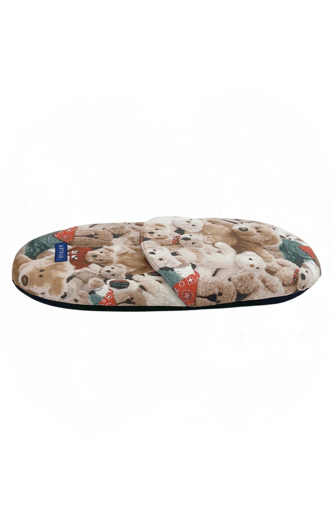 Pantoufles Homme Teddy Beige et Marron 7