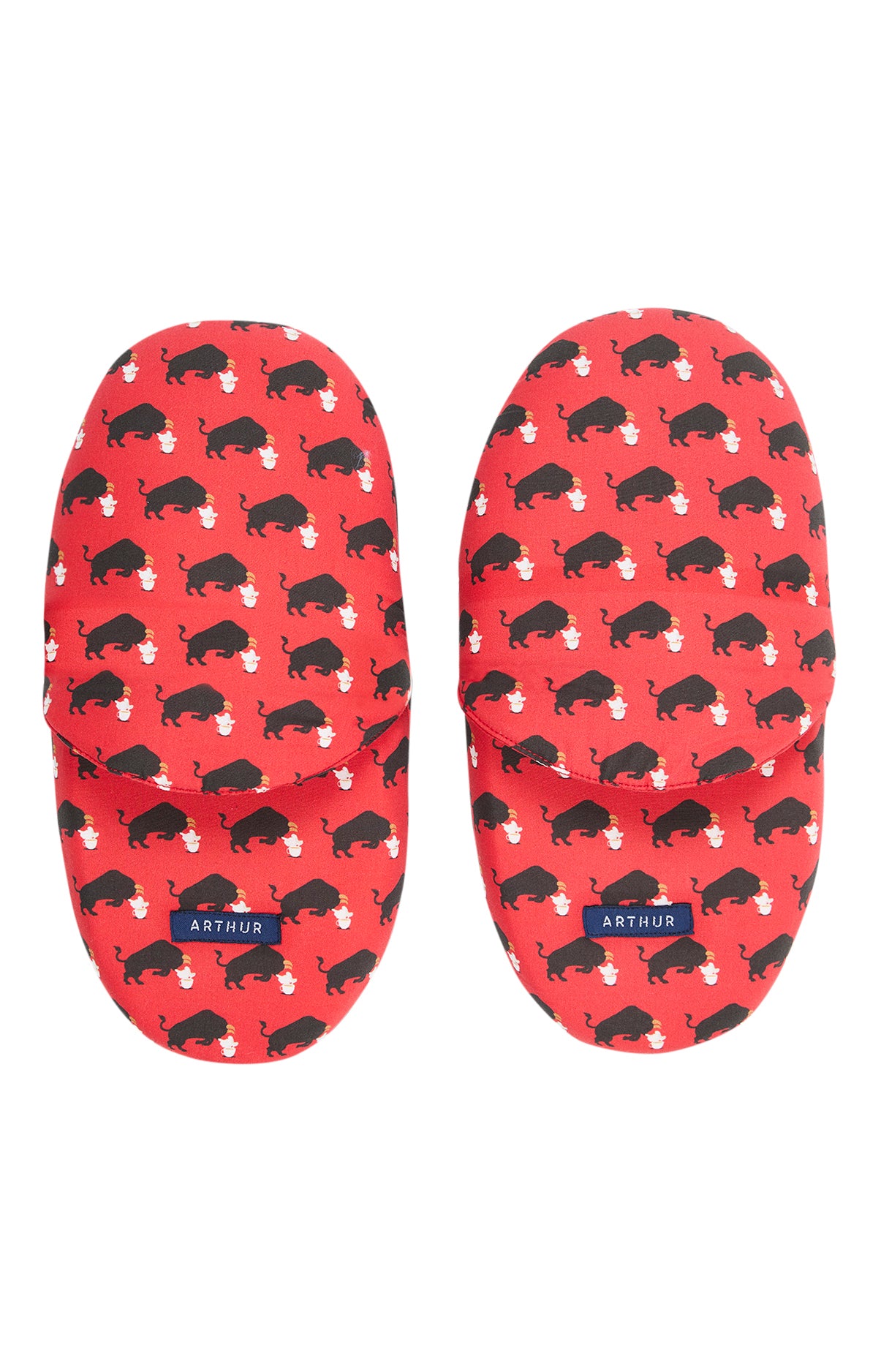 Pantoufles Homme Olé Rouge 2
