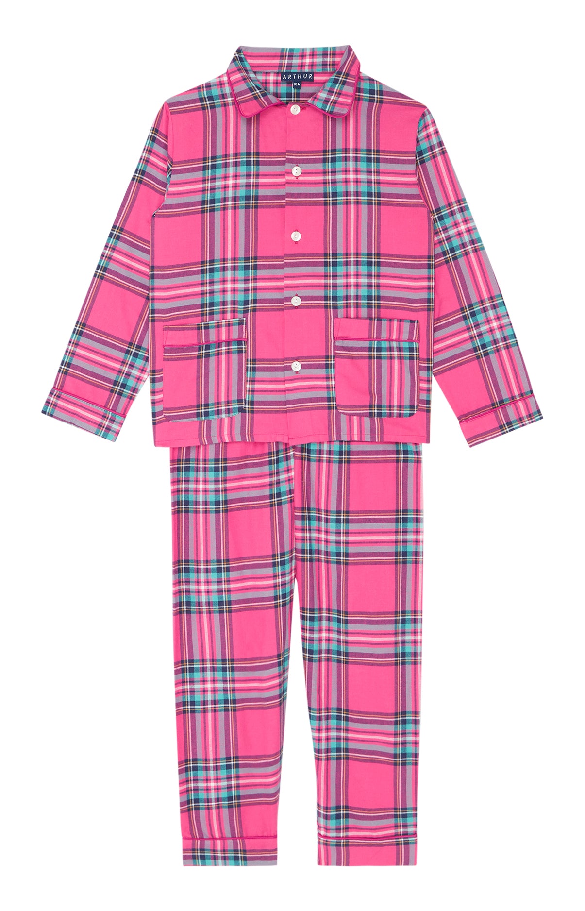 Pyjama long boutonné Enfant Rosa Rose 3