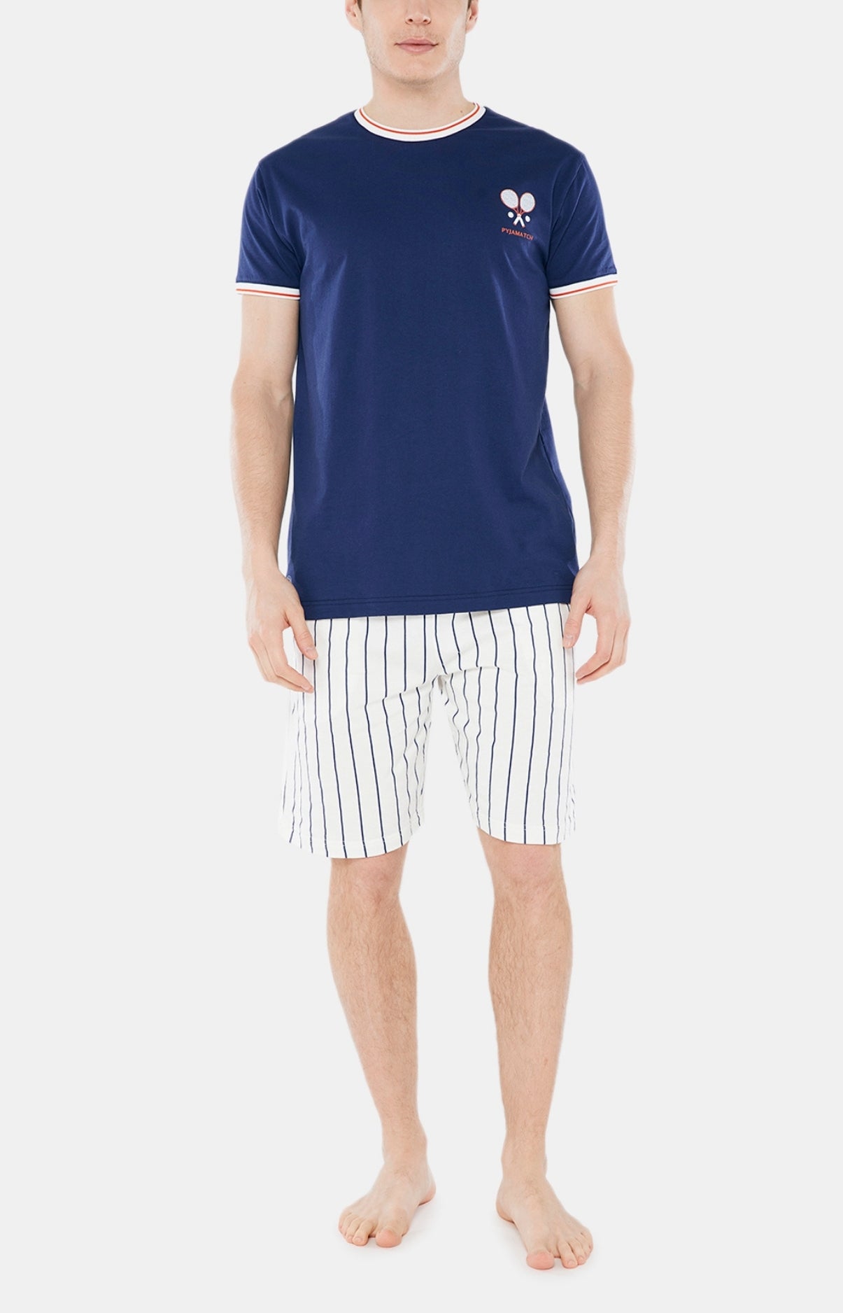 Pyjashort Homme Roland Garros Bleu 7