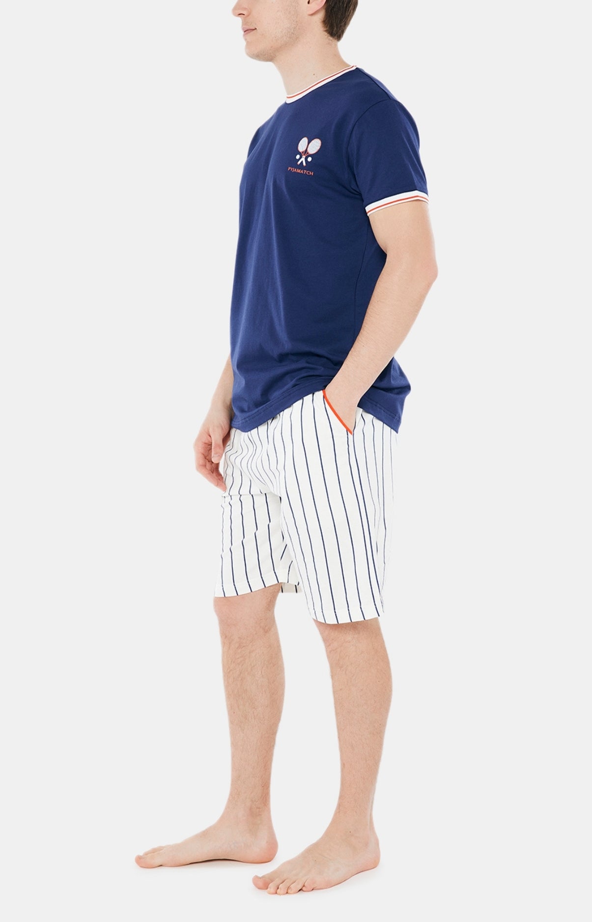 Pyjashort Homme Roland Garros Bleu 10