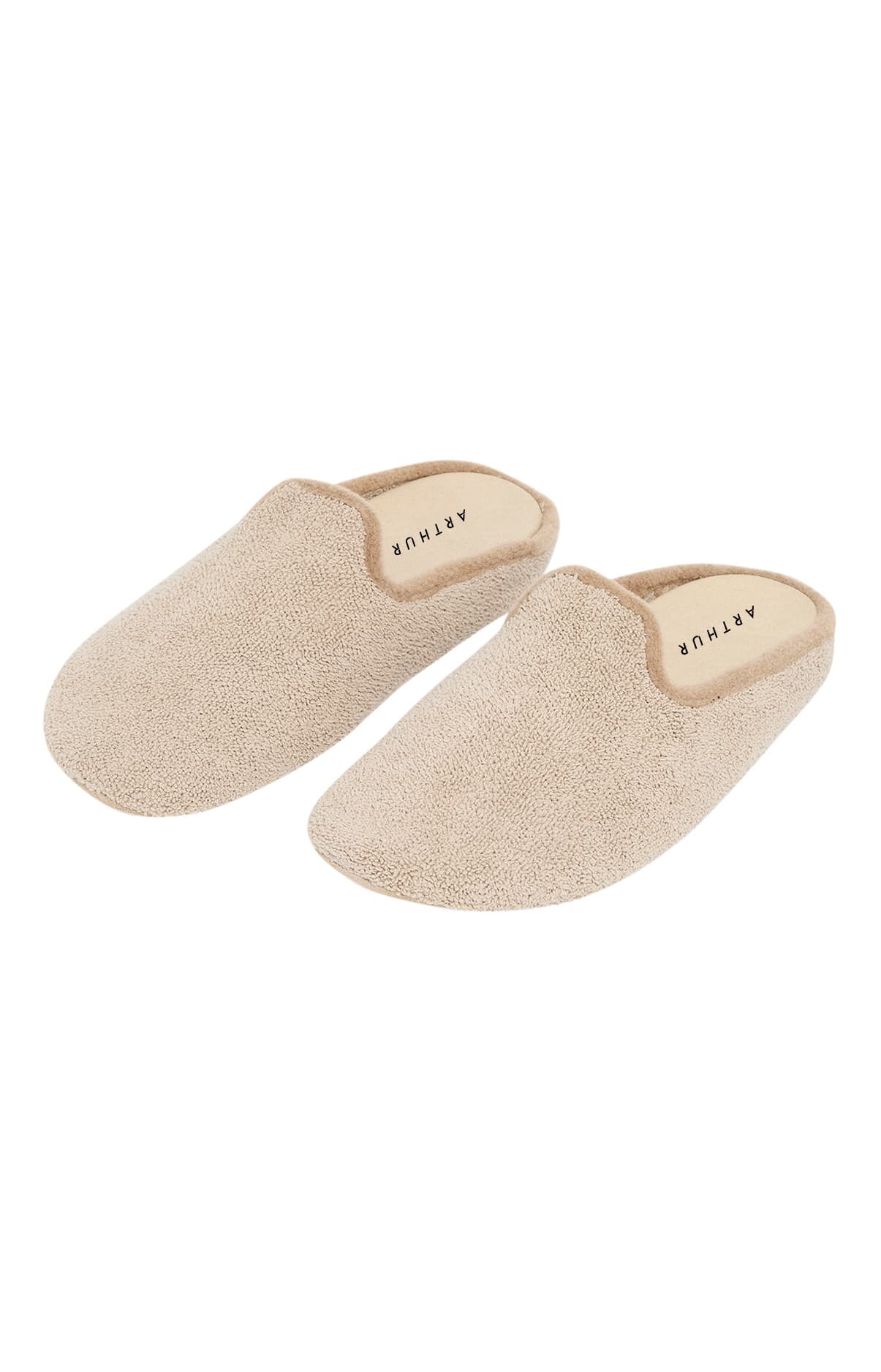 Chaussons Homme Beige et Marron 1
