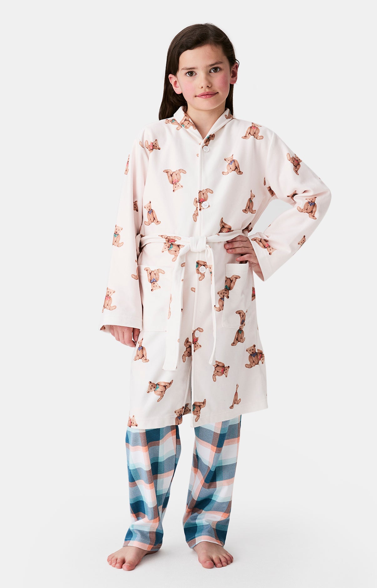 Robes de Chambre enfant Old Teddy IVOIRE 4