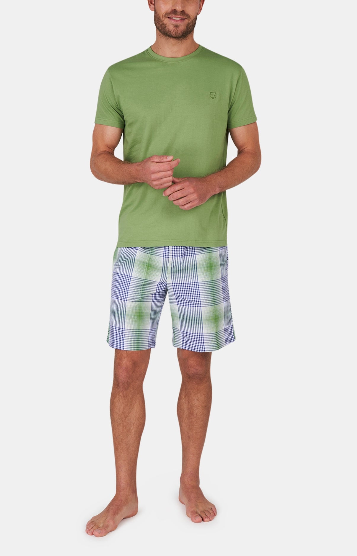 Short A rayures Coton 1