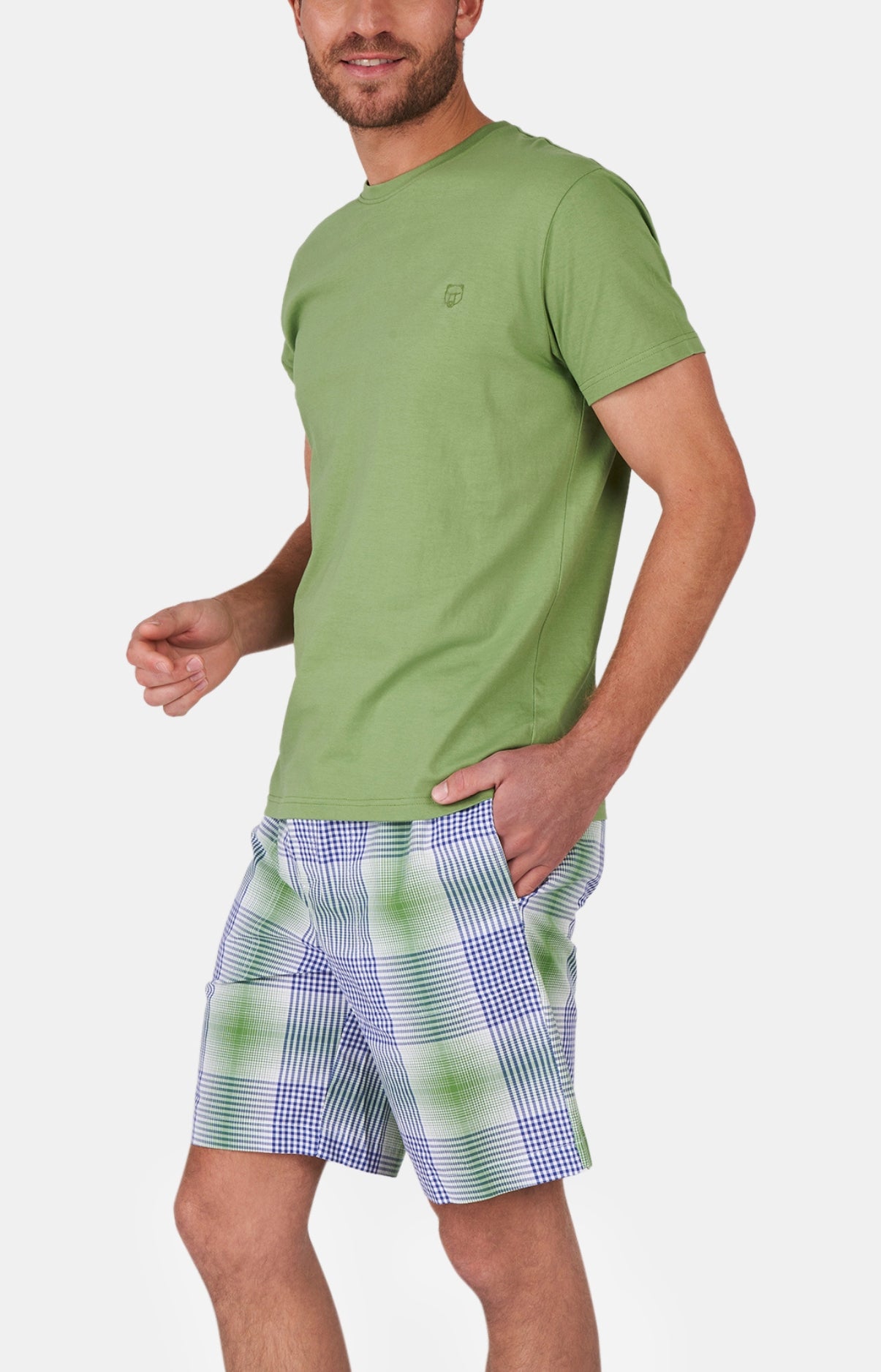 Short A rayures Coton 2