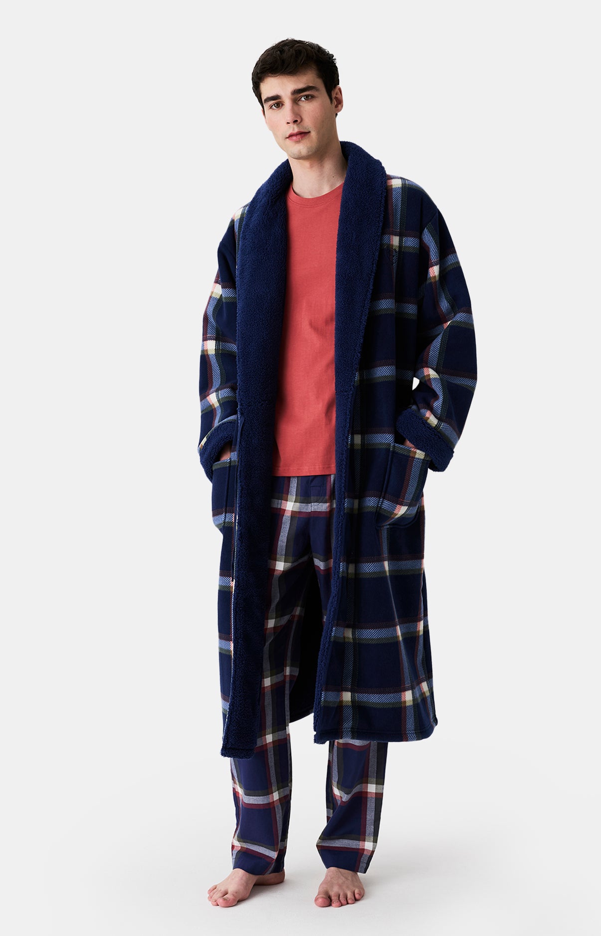 Robes de Chambre, Peignoirs & Vestes Homme Luka MARINE 4