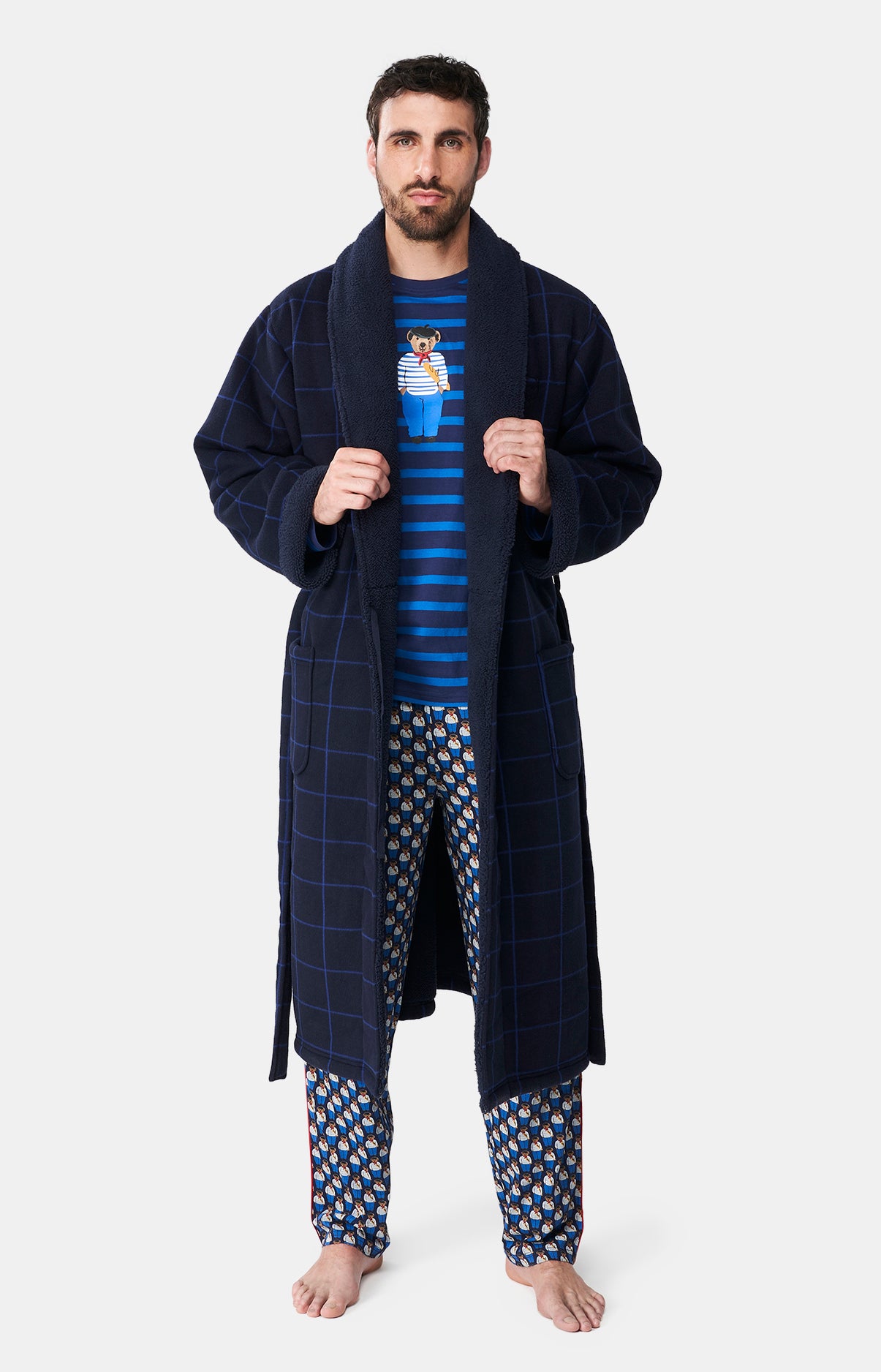 Robe de chambre polaire Windsor - Main Image