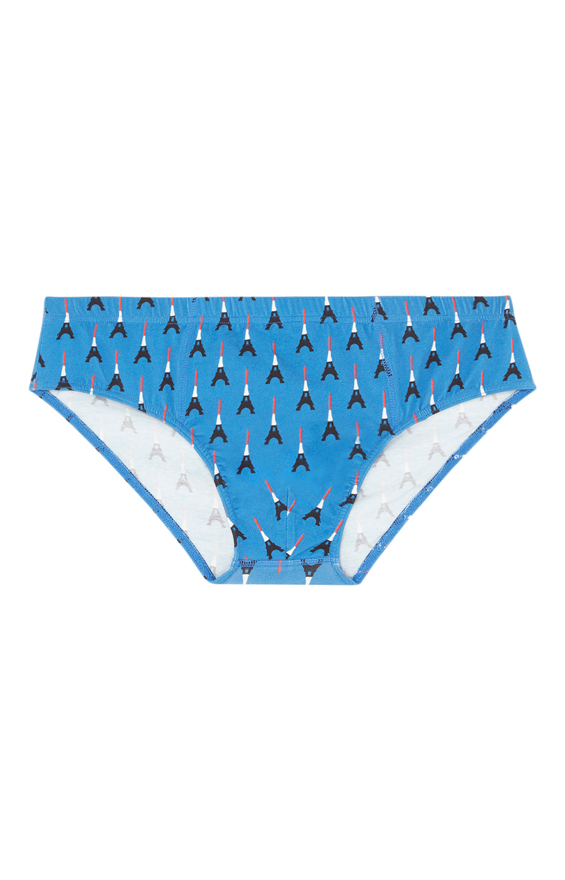 Slip Homme Tour Eiffel Bleu 3
