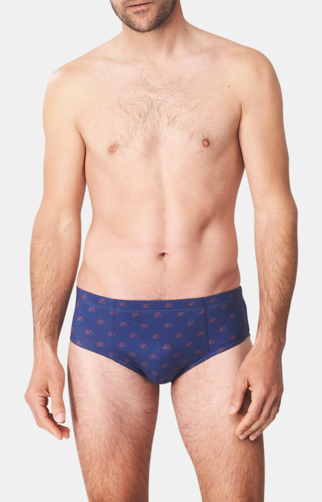 Slip Homme Petit Vélo Marine 1