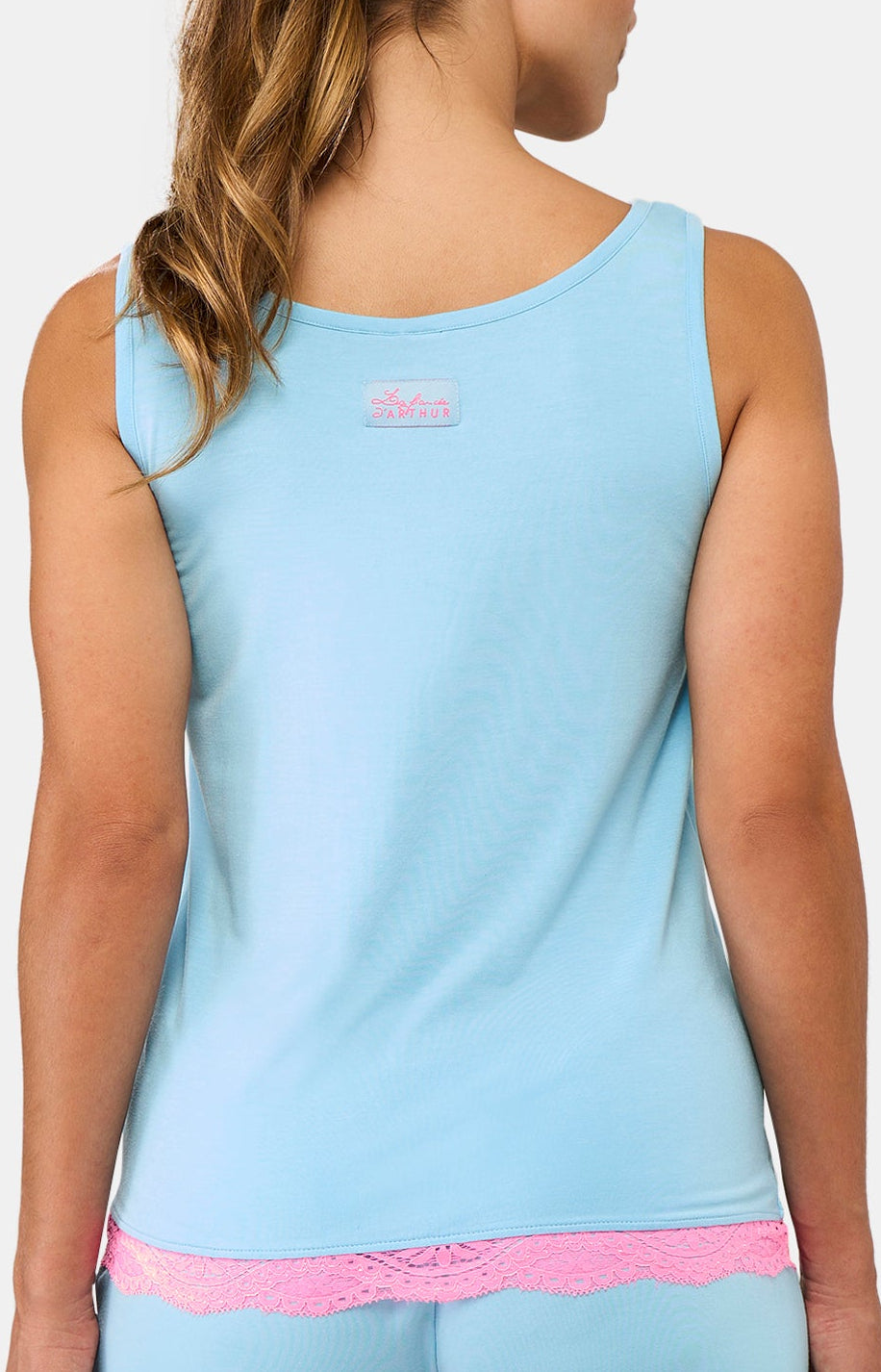 Débardeur Femme Turquoise Bleu 6