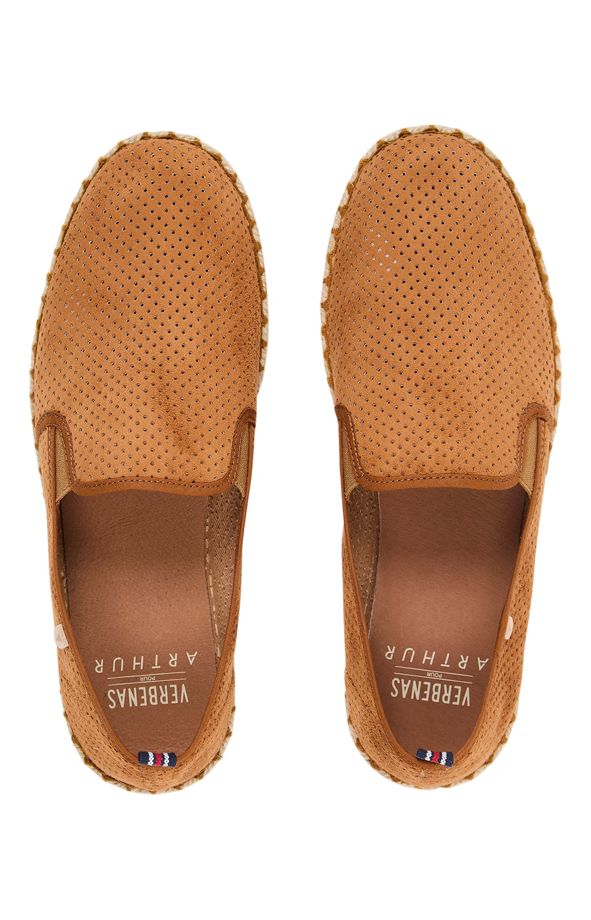 Espadrilles en cuir marron Homme 2