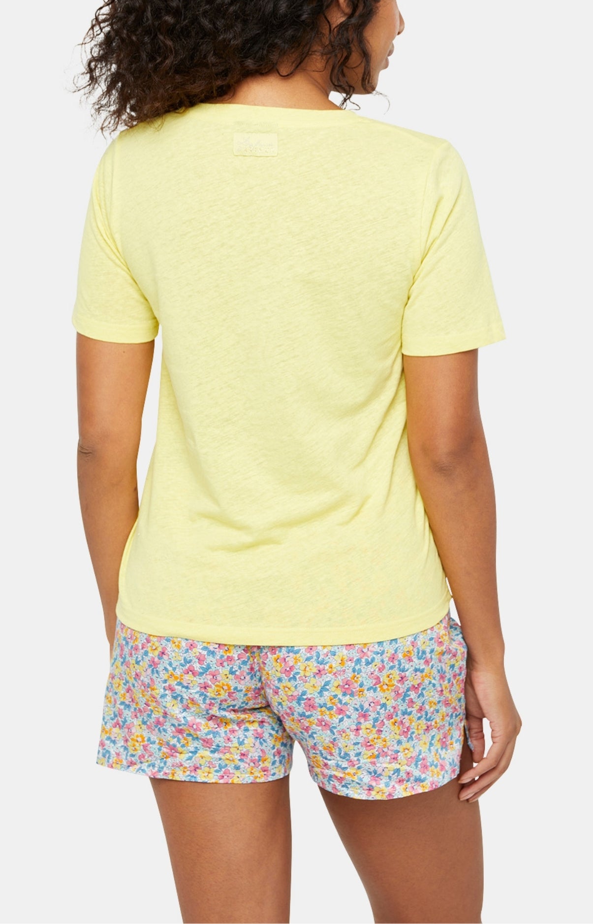 Tee-shirt Femme Polyester et coton Rose 9