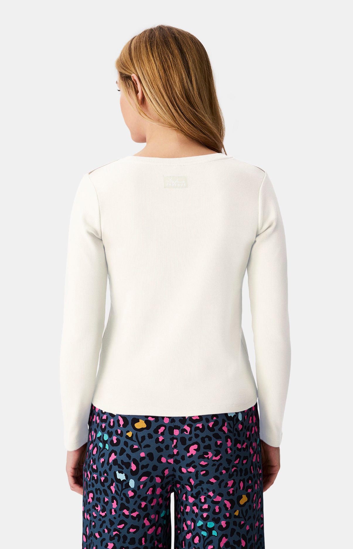 Hauts Femme shirt manches longues Crème IVOIRE 5