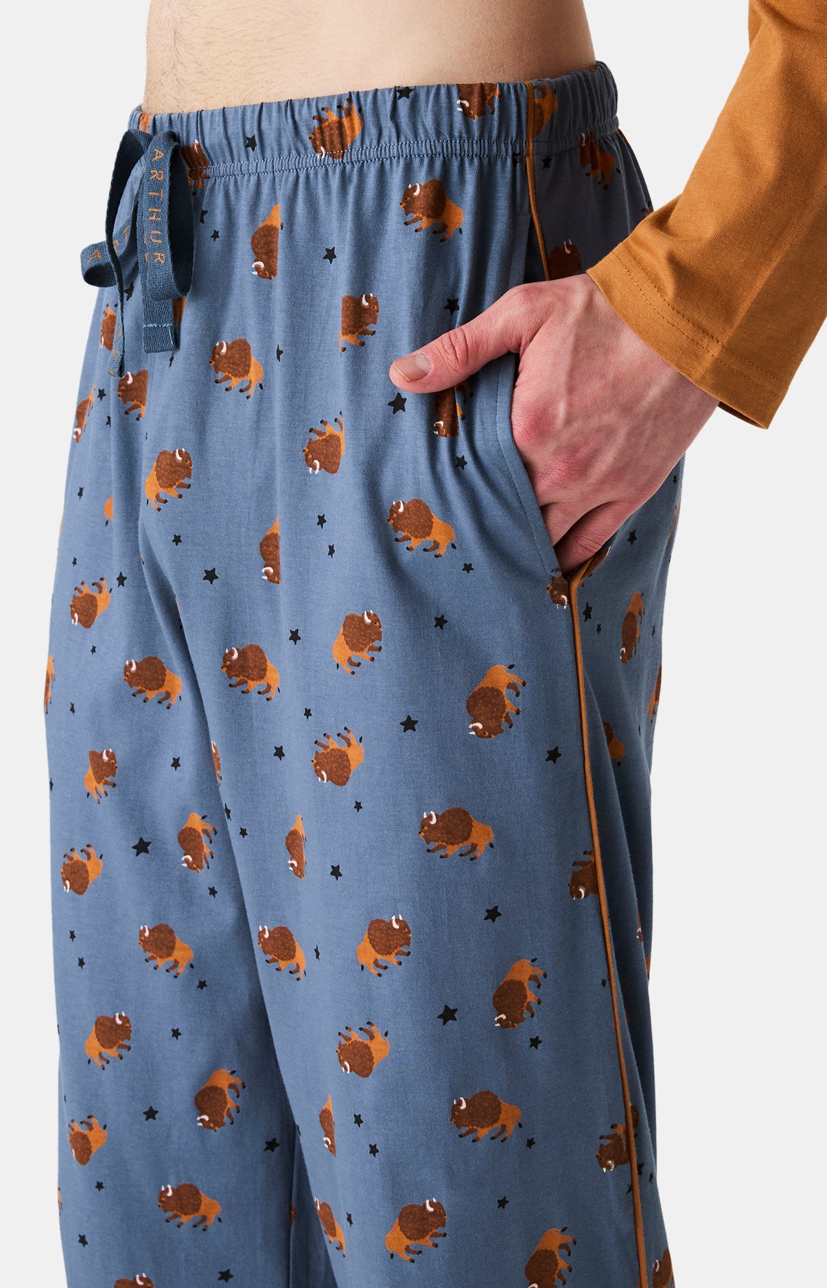 Pyjamas Homme En Plaine Nuit ARDOISE 8