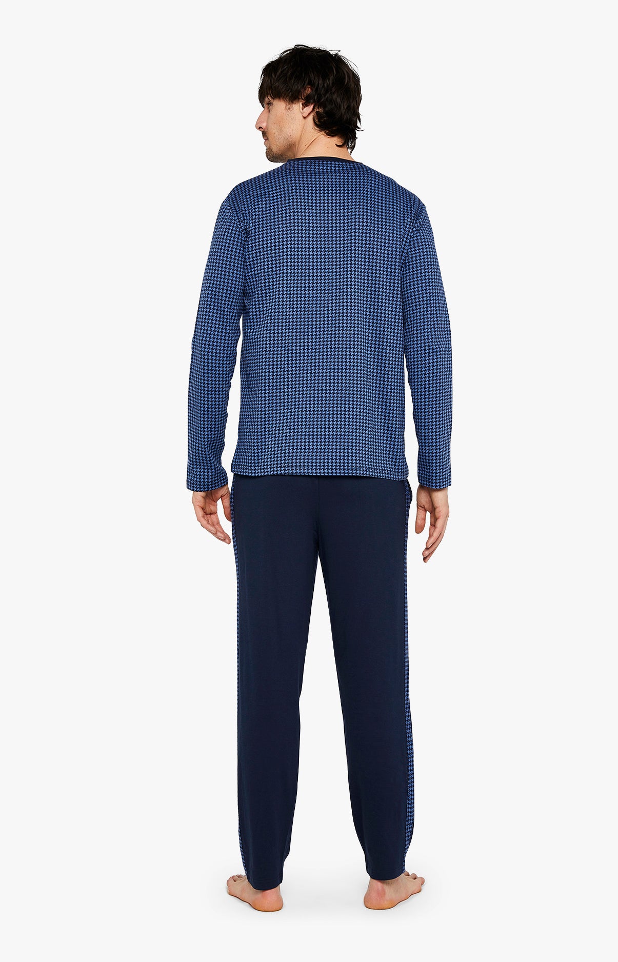Pyjama long Homme Dormir Marine 5