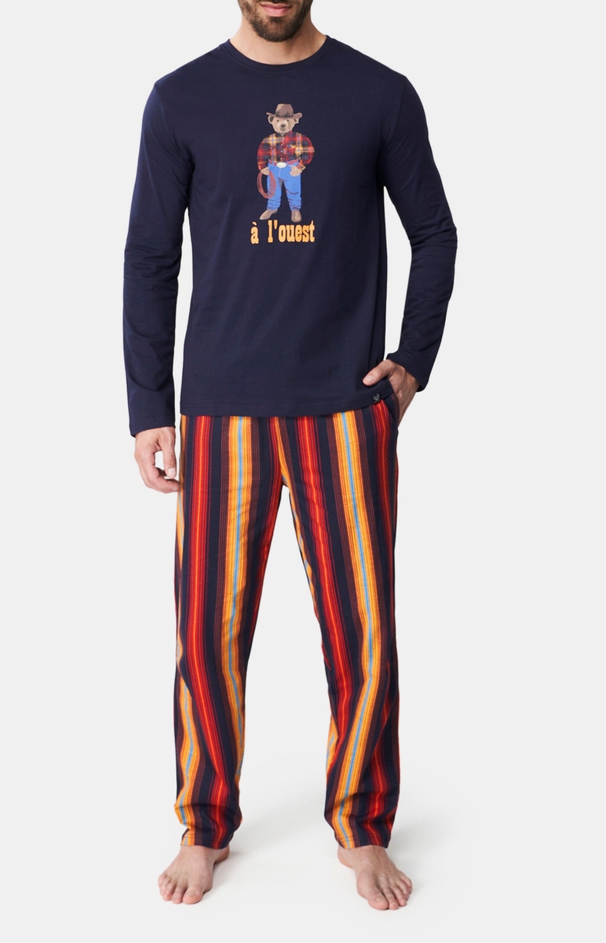 Pyjama long Homme Teddy à l&