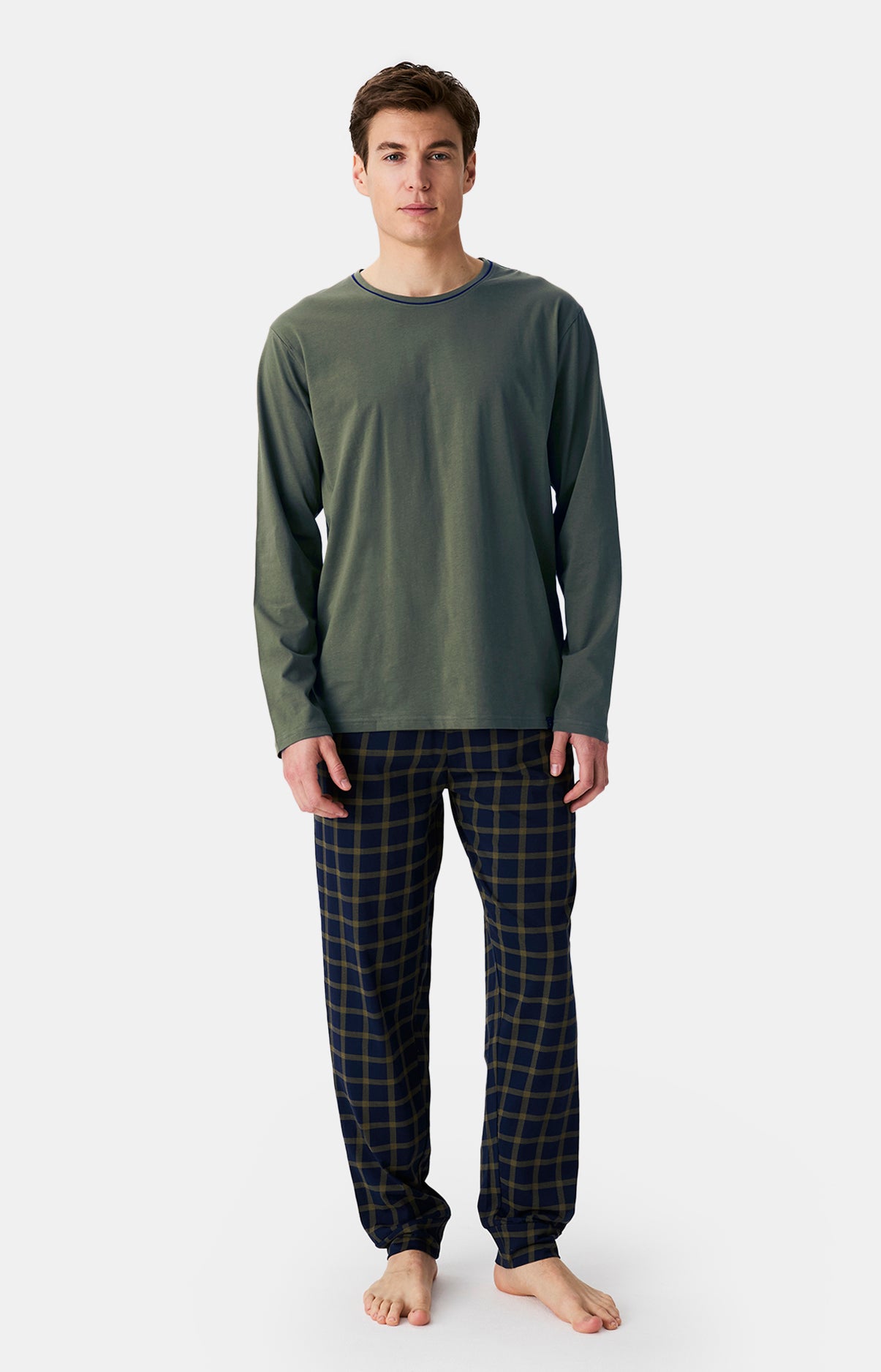 Pyjamas long Homme Sammy Kaki 2