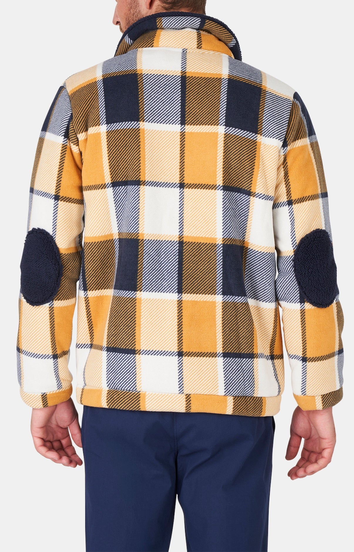 Veste Homme polaire Happy 40 Jaune 5