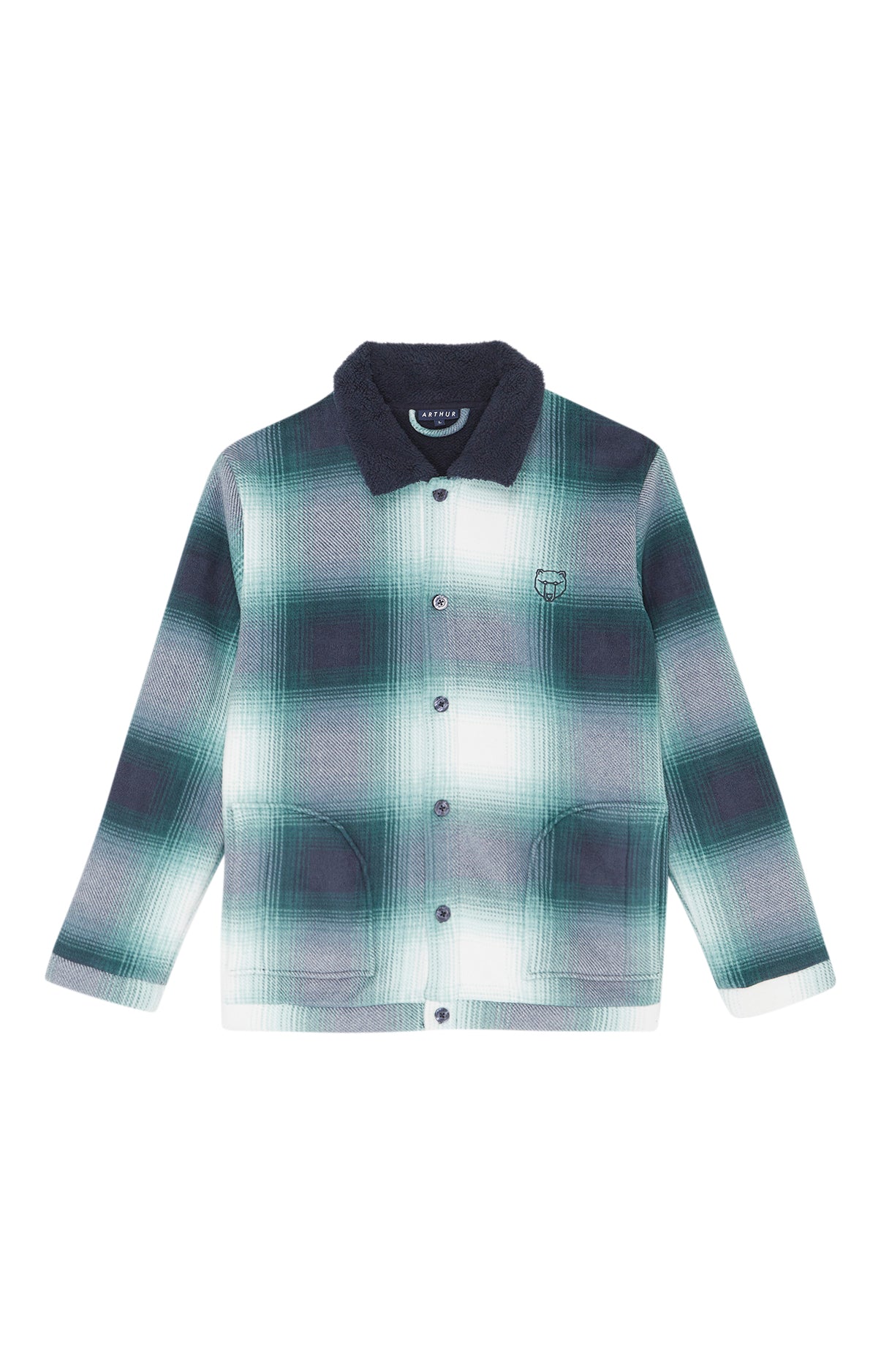 Veste Homme polaire Liam Marine 3