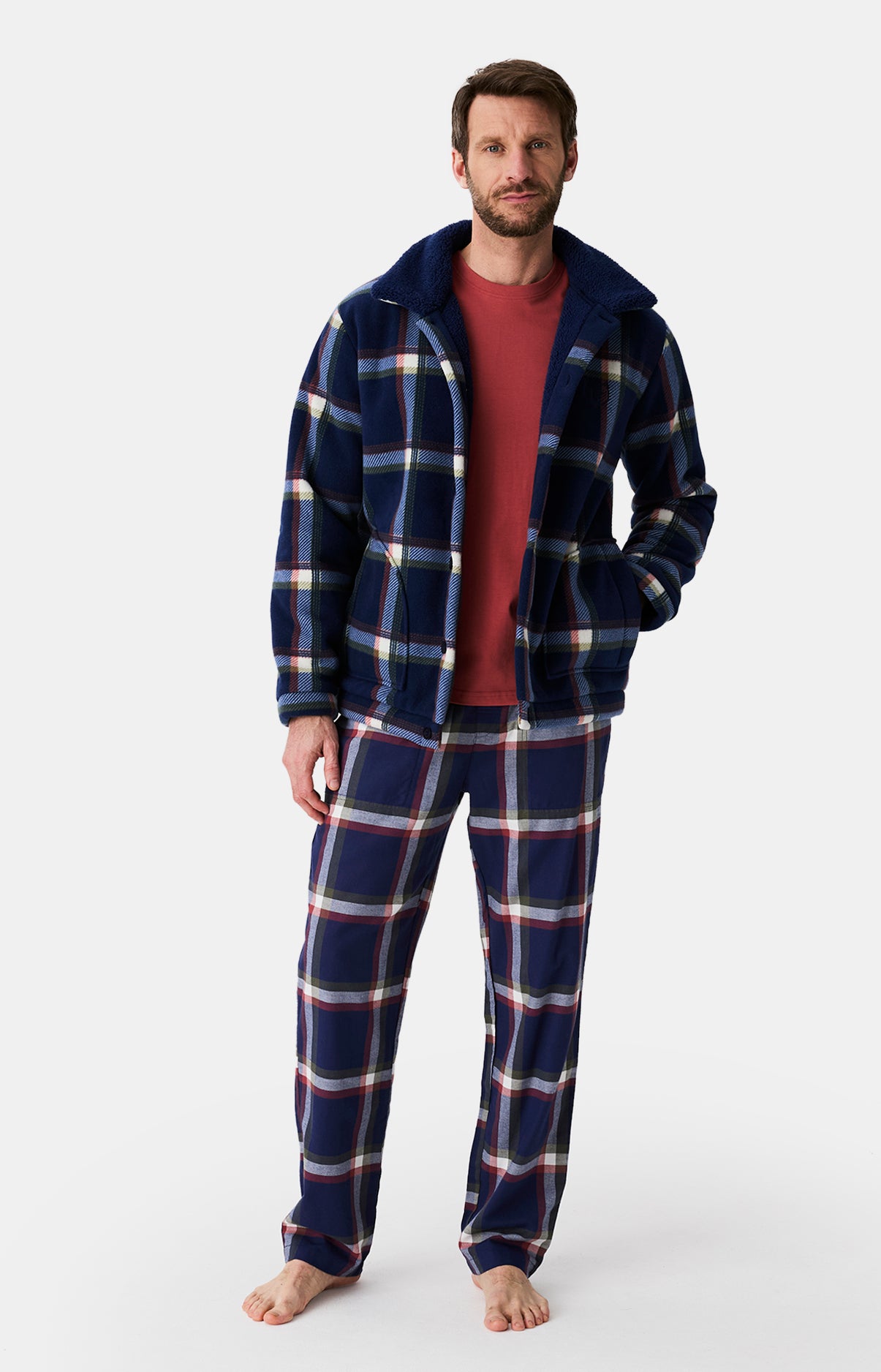 Robes de Chambre, Peignoirs & Vestes Homme Luka MARINE 5