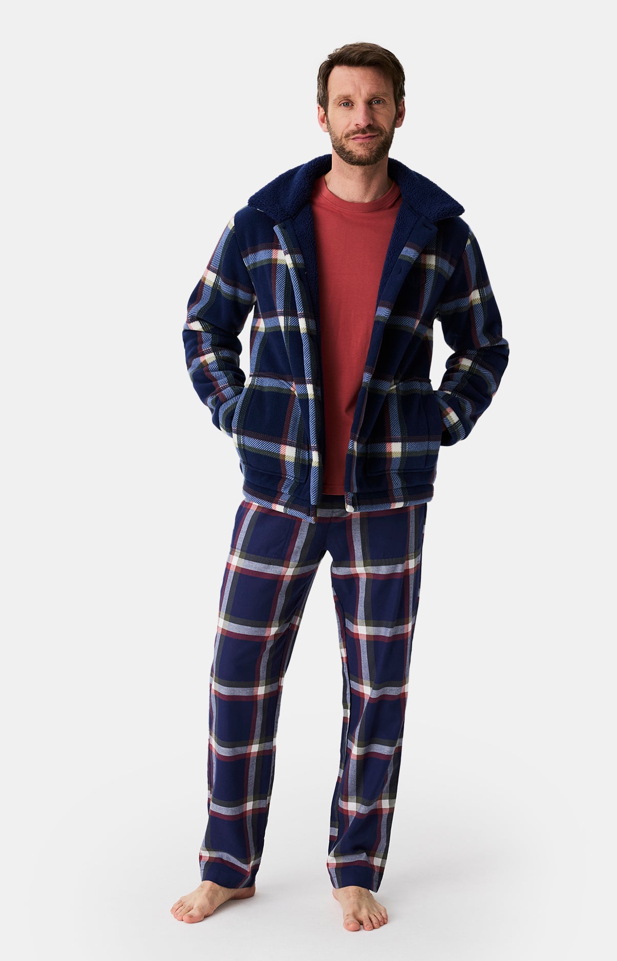 Robes de Chambre, Peignoirs & Vestes Homme Luka MARINE 1