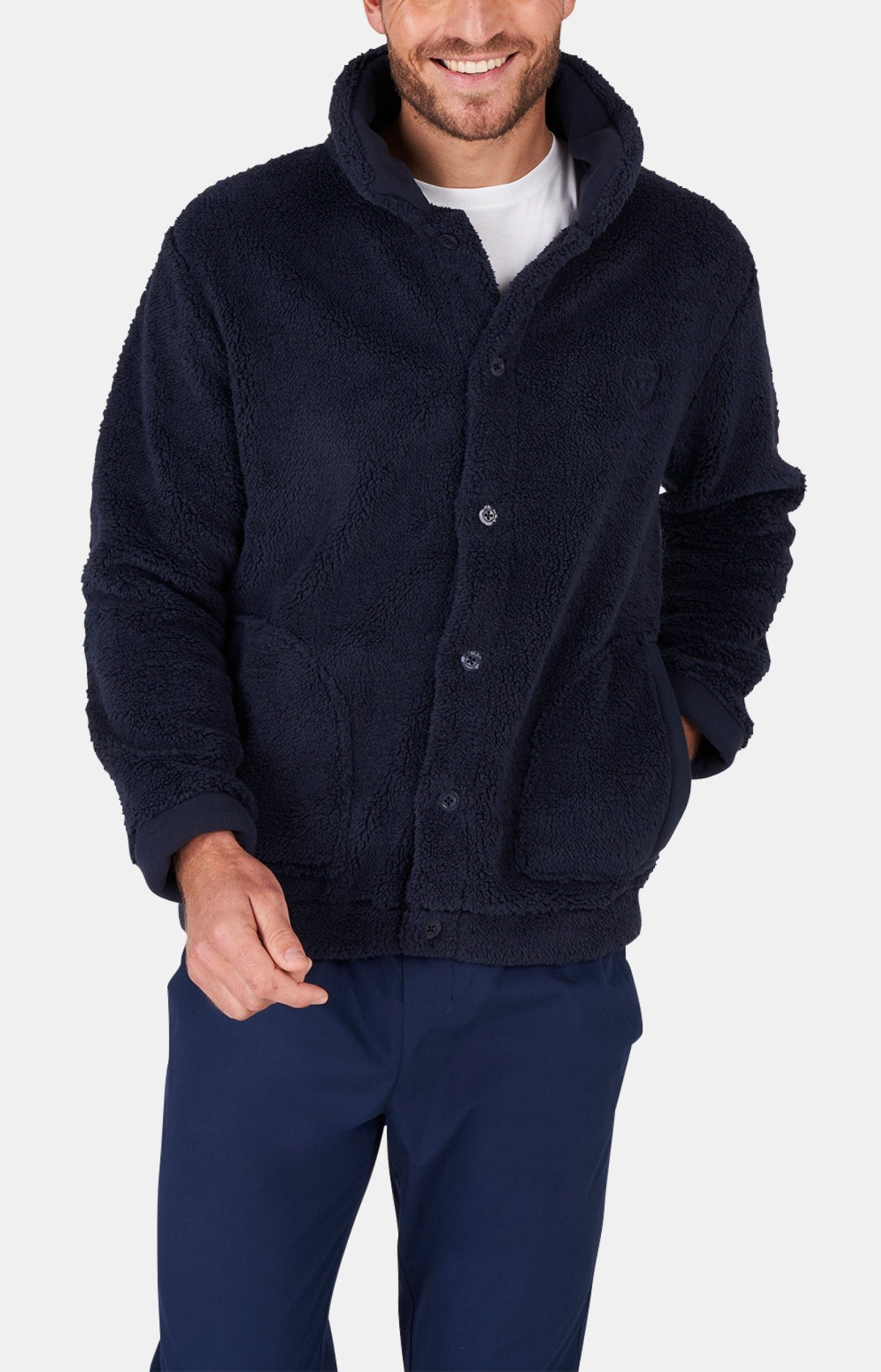 Veste Homme polaire Marine 5
