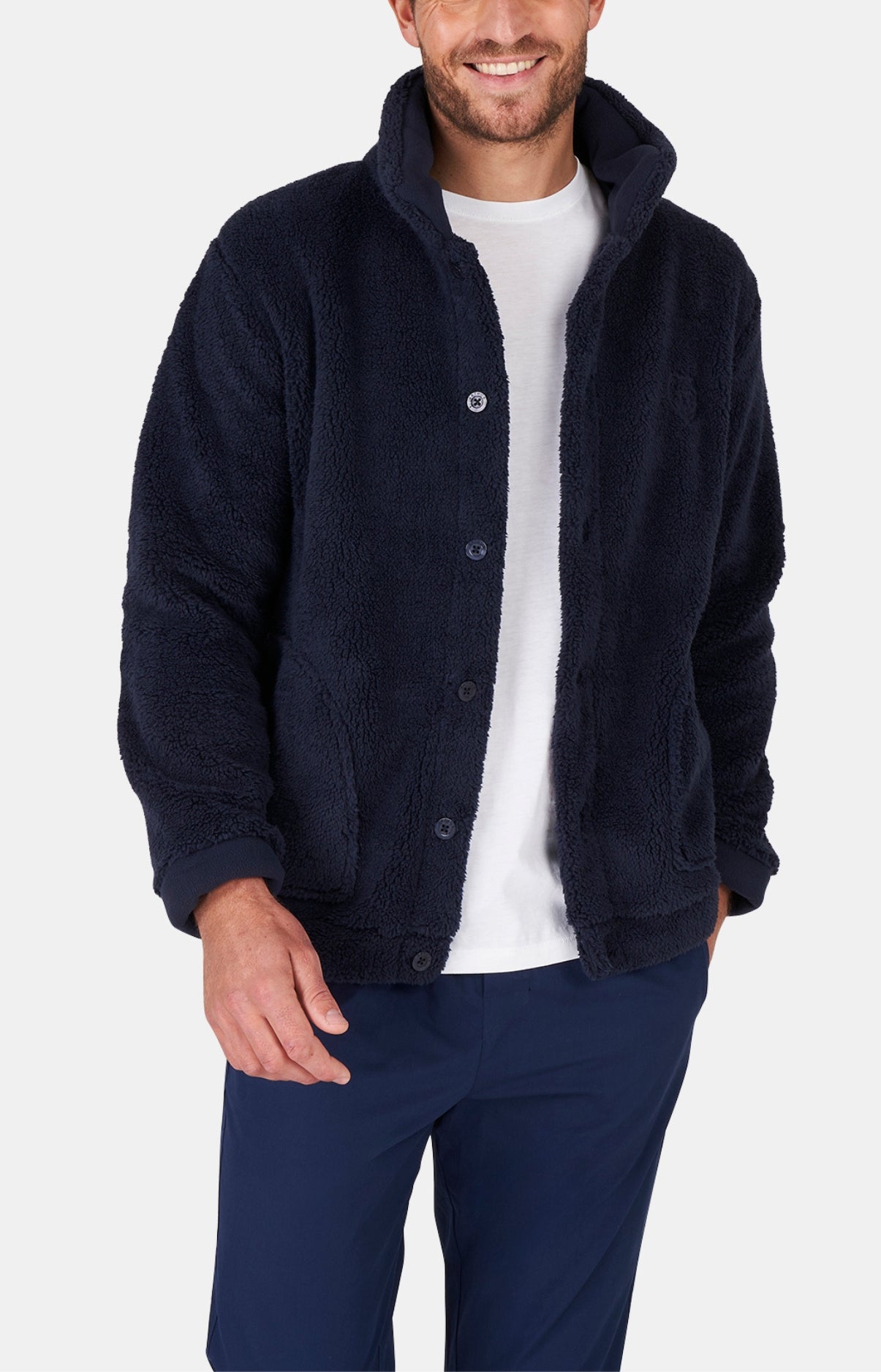 Veste Homme polaire Marine 8