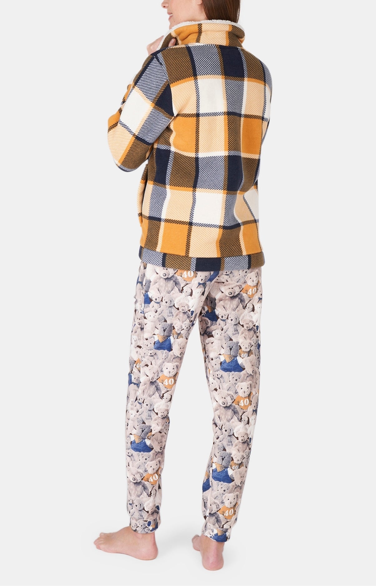 Veste Femme polaire Happy 40 Jaune 4