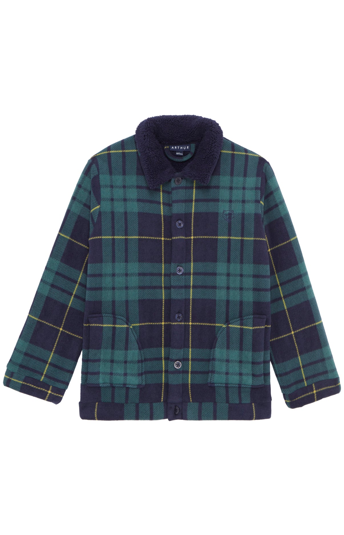 Veste Enfant Ecossais Vert 3