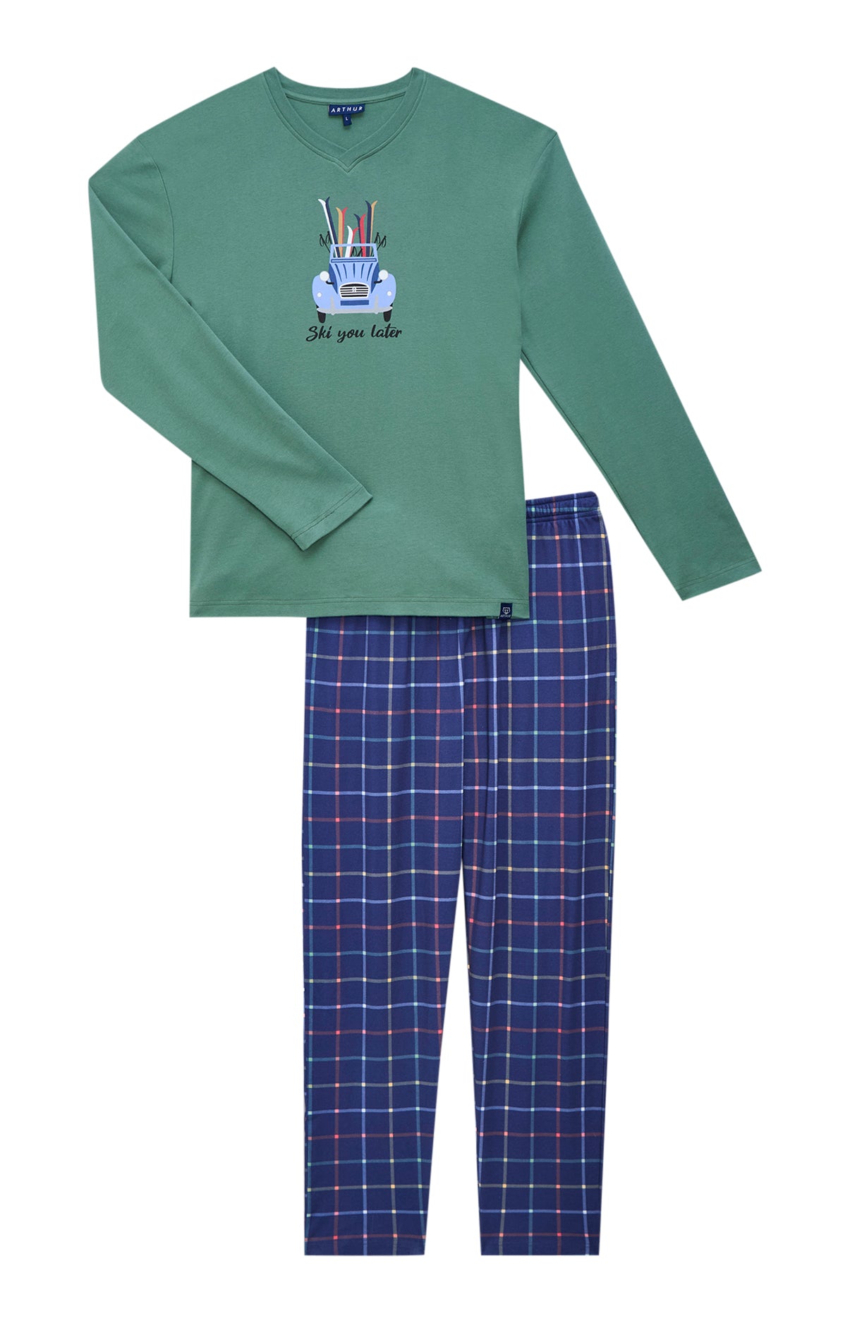 Pyjamas Homme Ski You Later MARINE 3