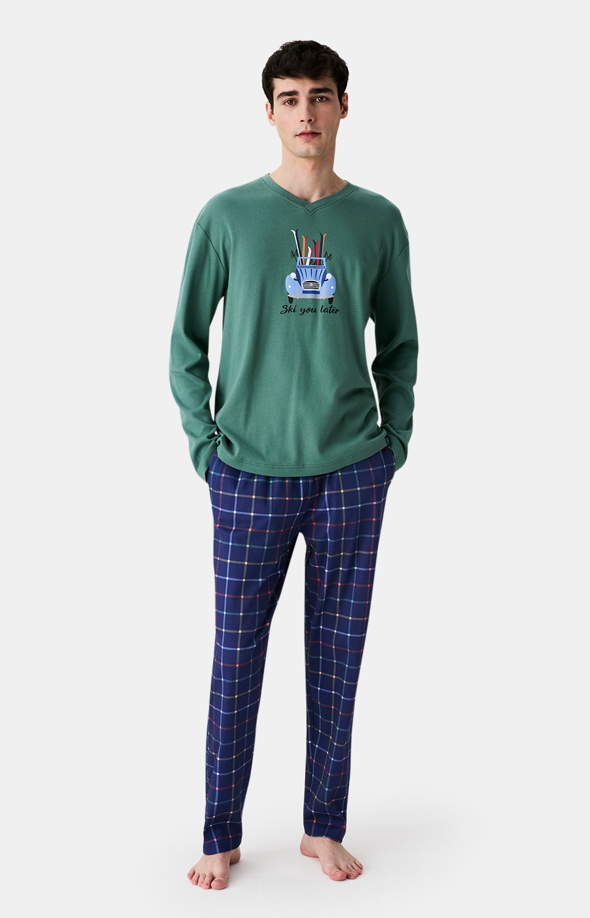 Pyjamas Homme Ski You Later MARINE 1