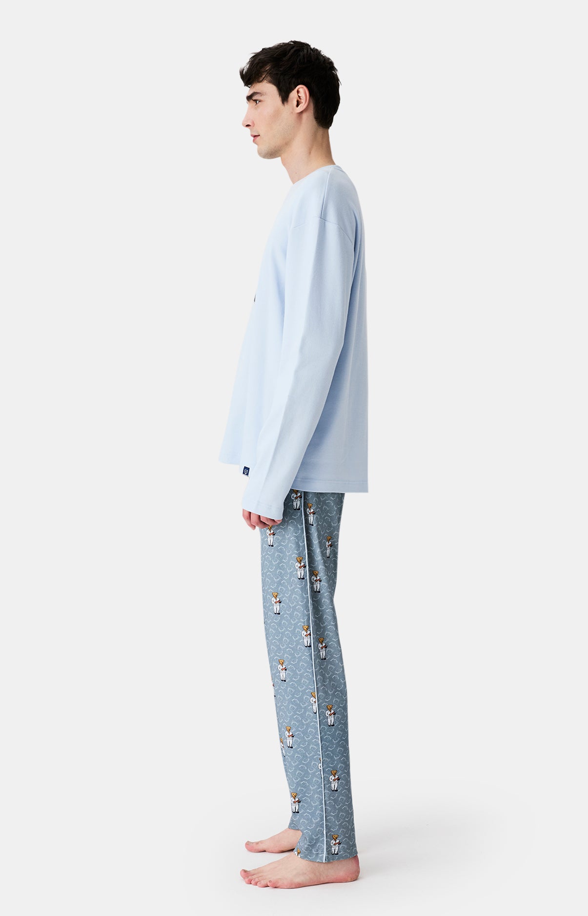 Pyjamas Homme Esprit Livre GRIS 5