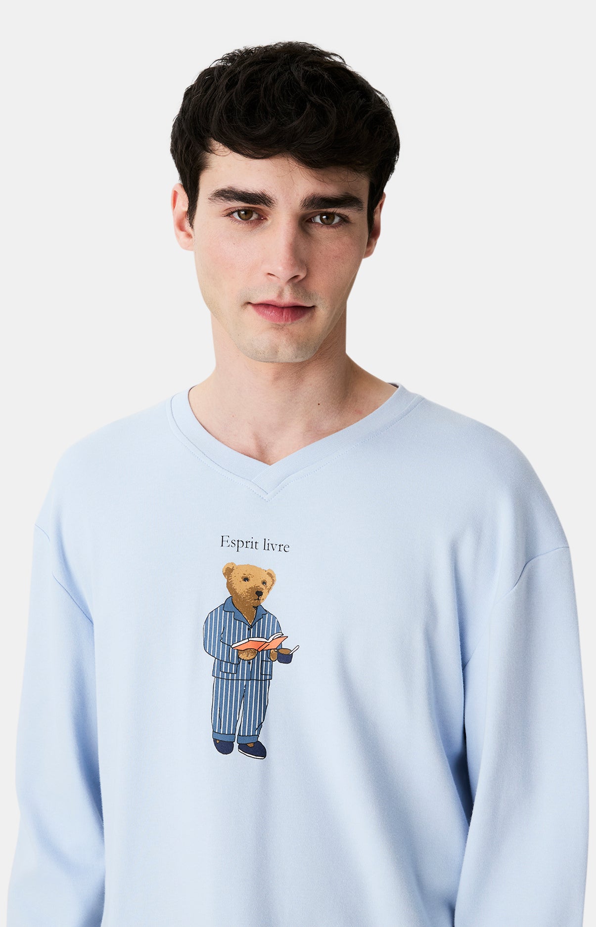 Pyjamas Homme Esprit Livre GRIS 2