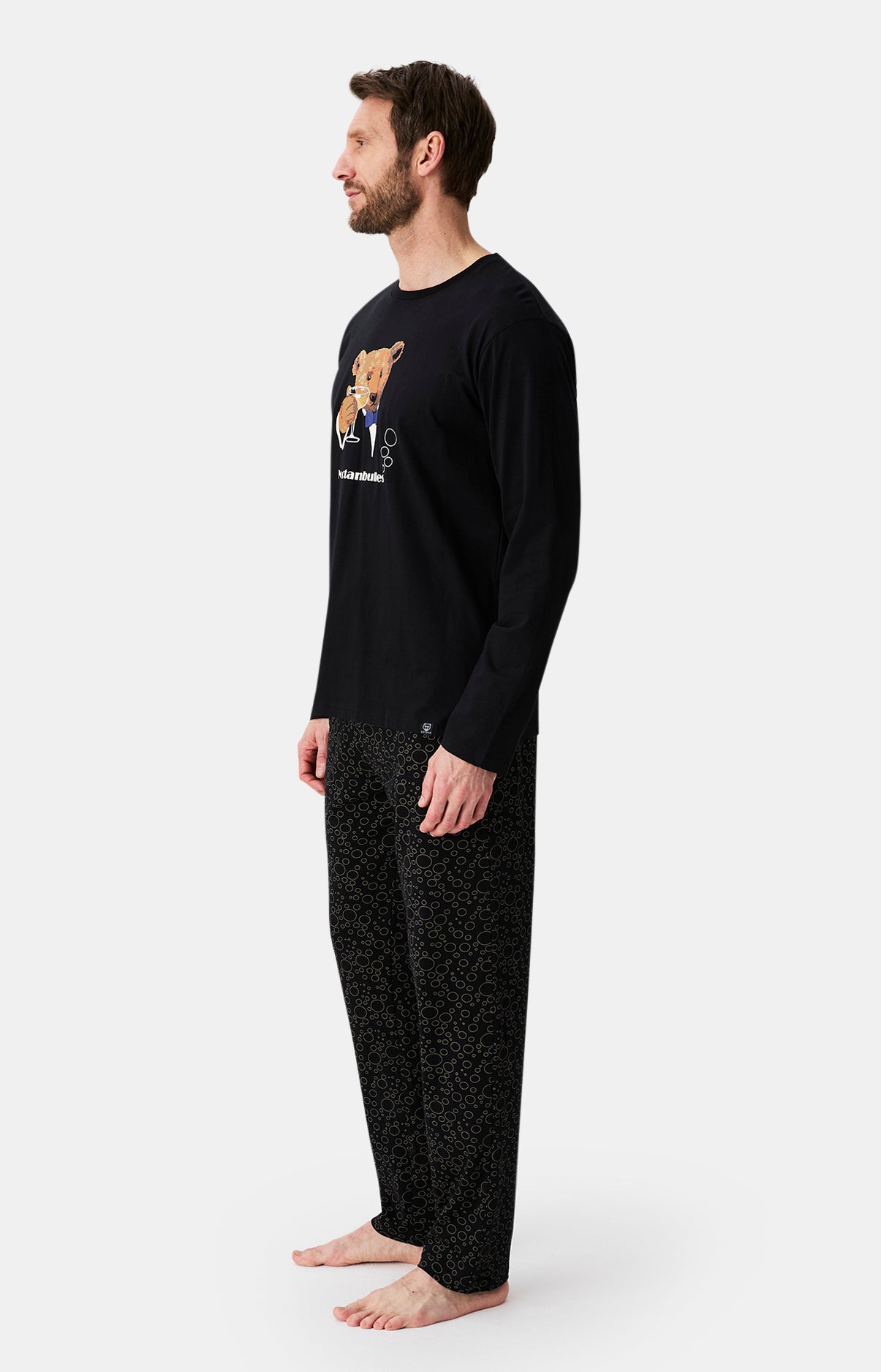 Pyjamas Homme Noctambulles NOIR 5