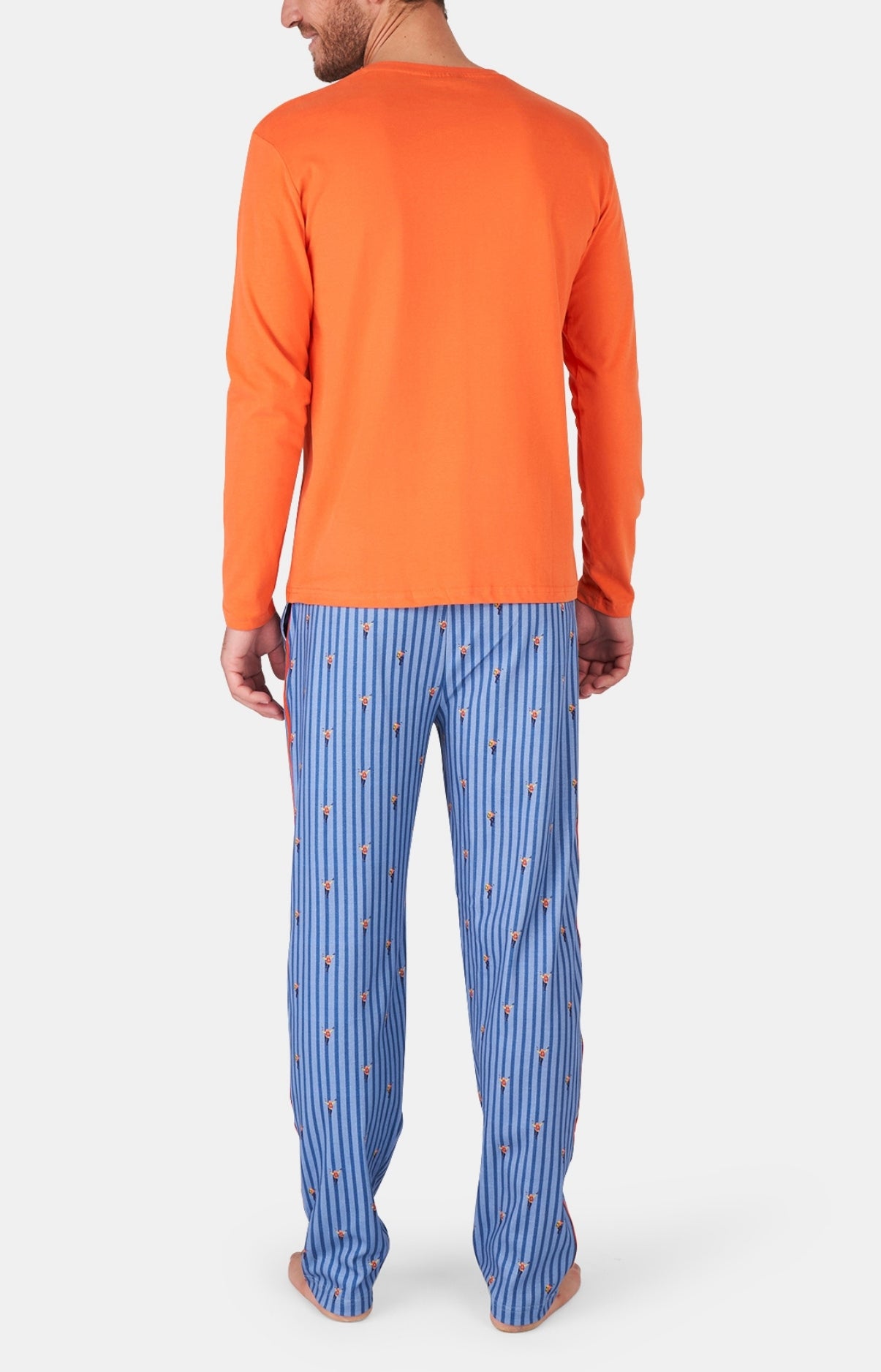 Pyjama long Homme Everest Bleu 5