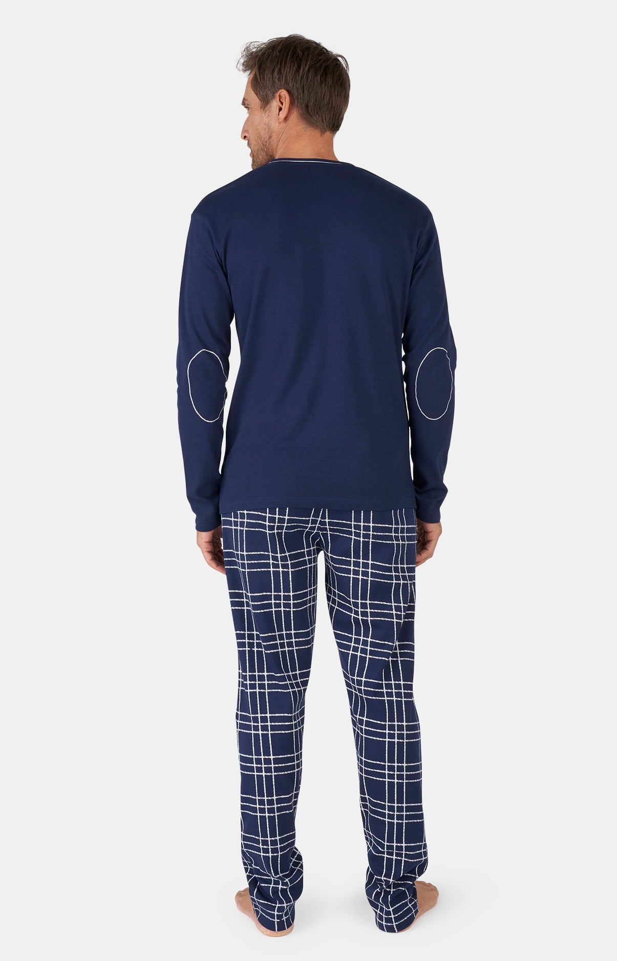 Pyjama long Homme Lewis Marine 5