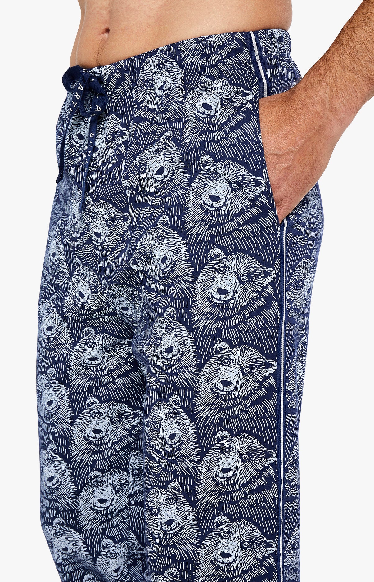 Pyjama long Homme Ours Marine 5