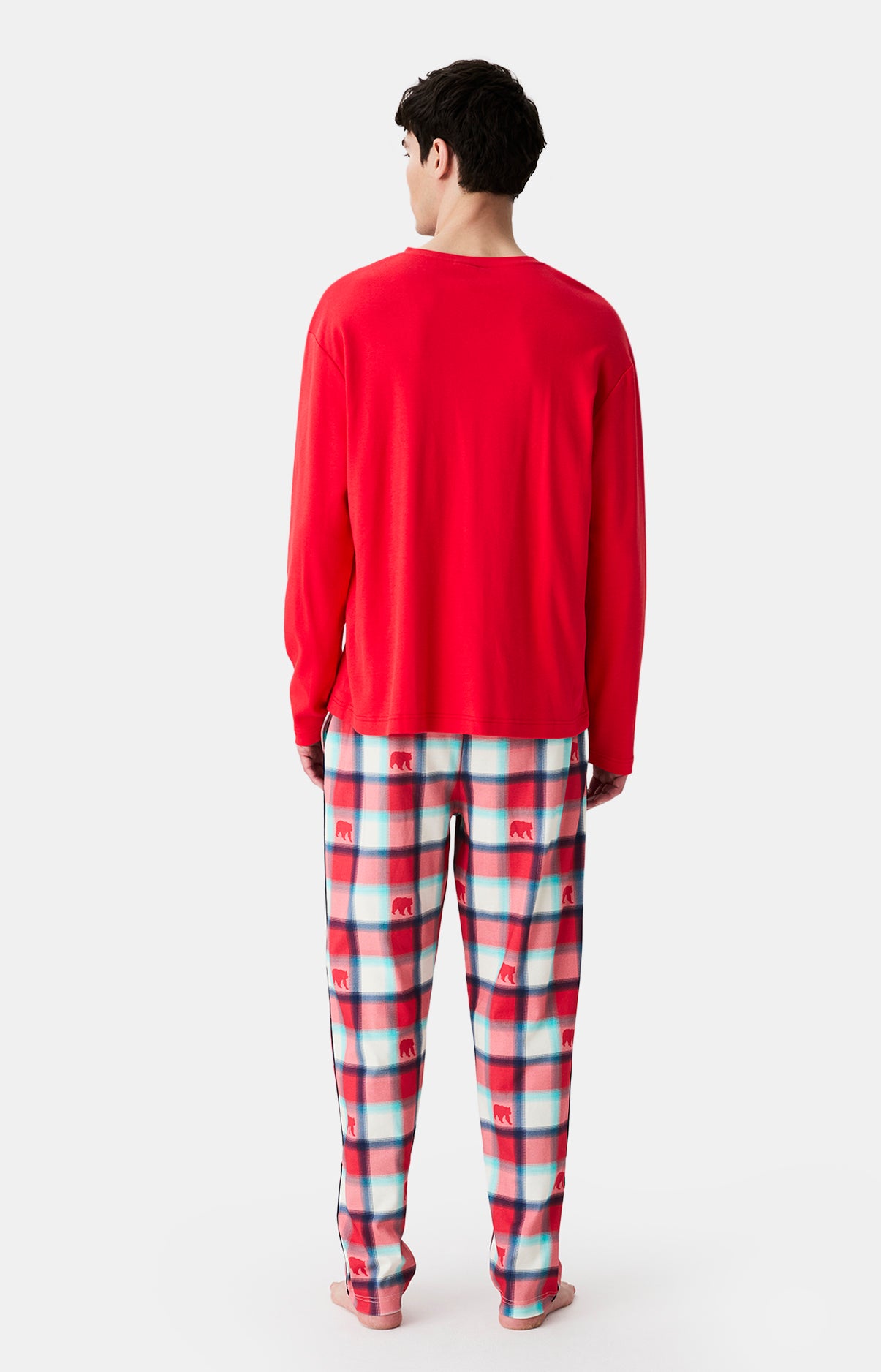 Pyjamas Homme Bear Noël ROUGE 6