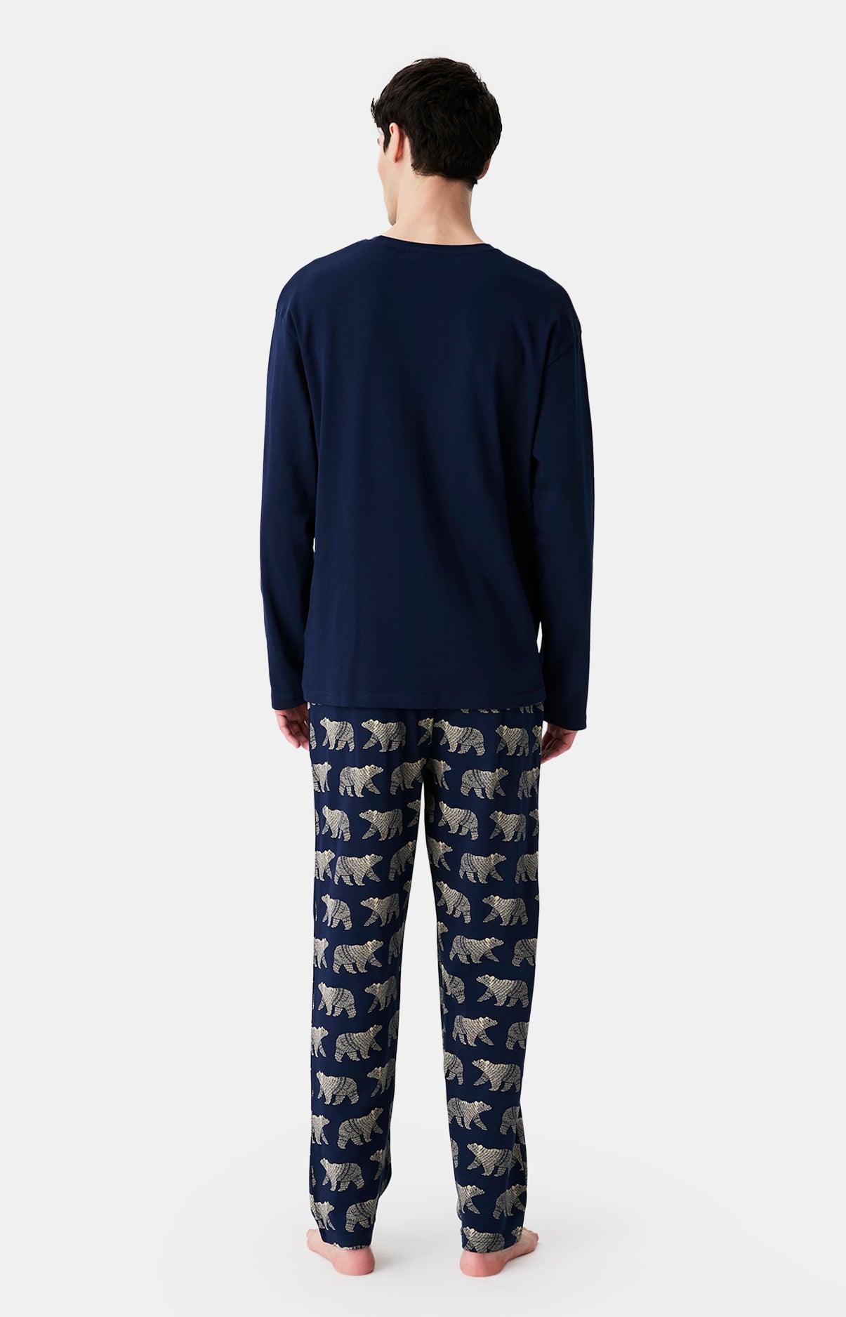 Pyjamas Homme Nuit Polaire MARINE 6