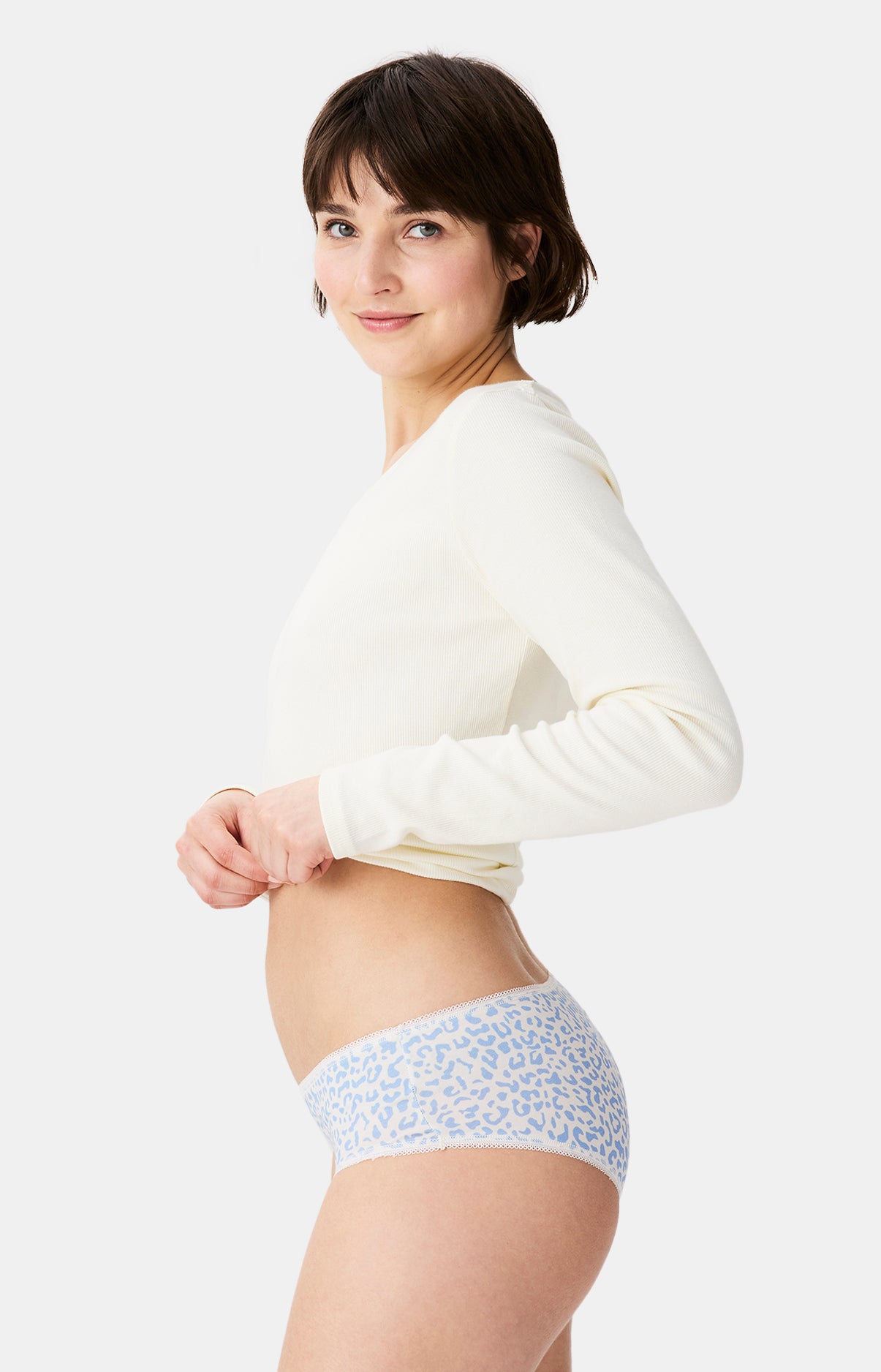 Culottes Femme Félina BLEU 4