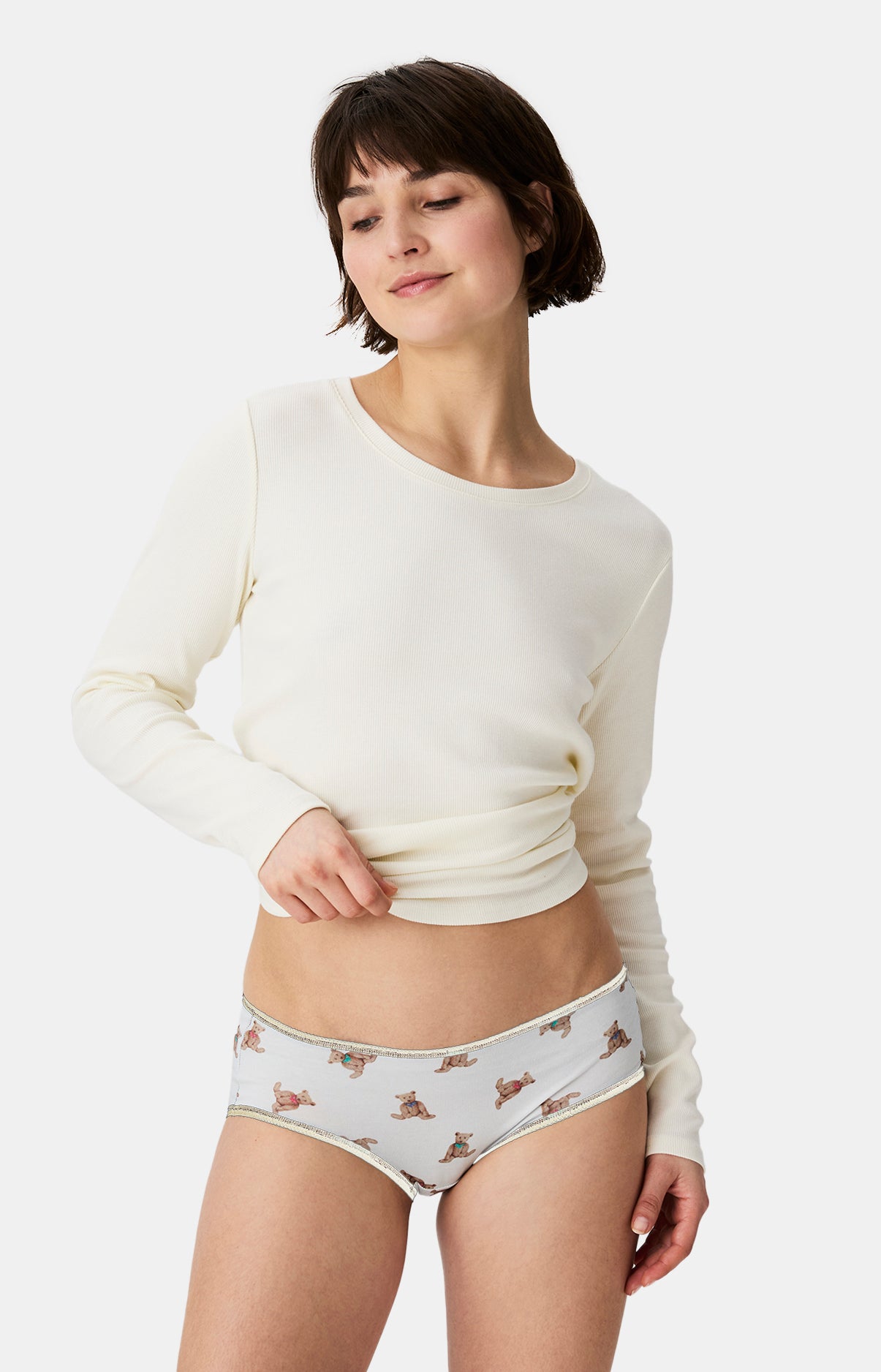 Culottes Femme Old Teddy IVOIRE 2