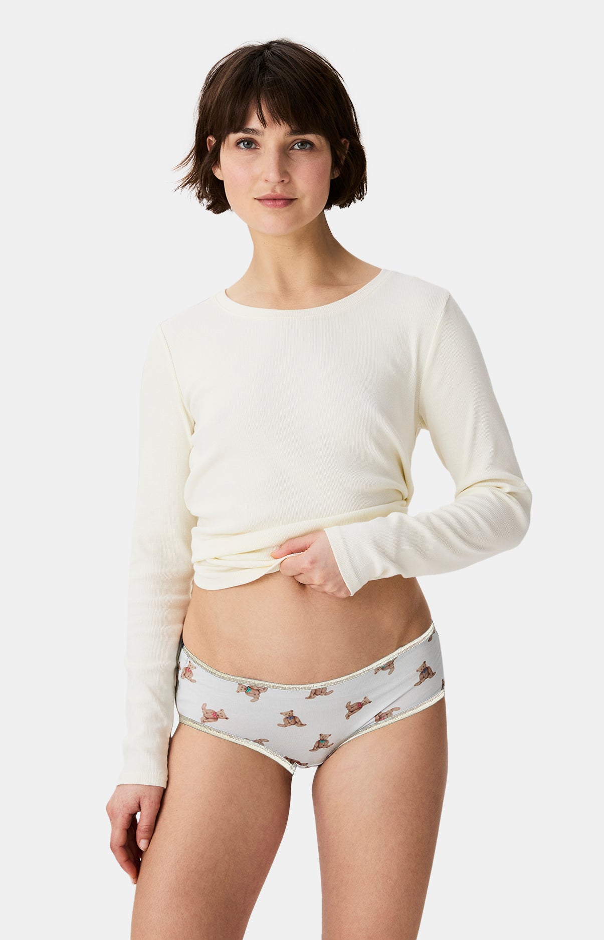 Culottes Femme Old Teddy IVOIRE 1