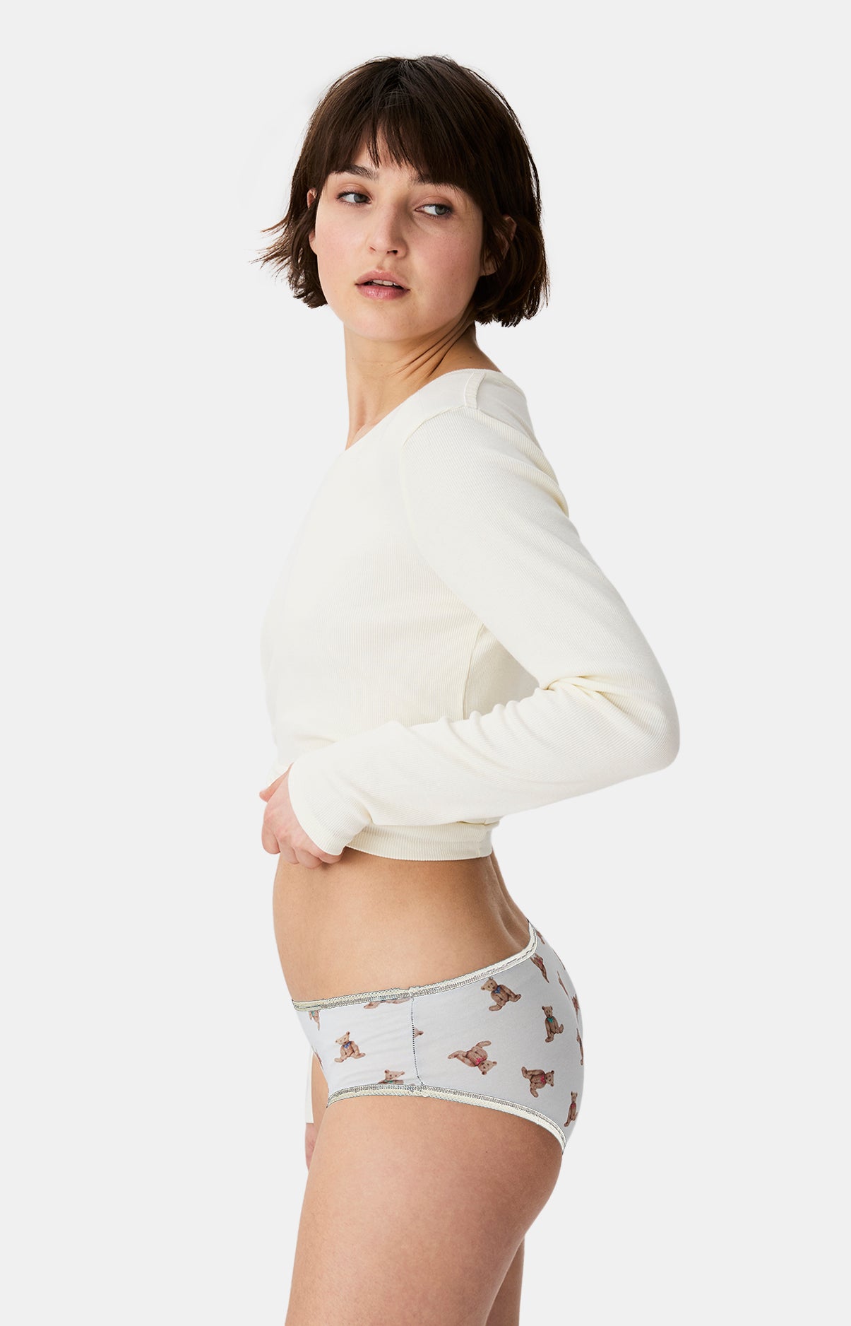 Culottes Femme Old Teddy IVOIRE 4