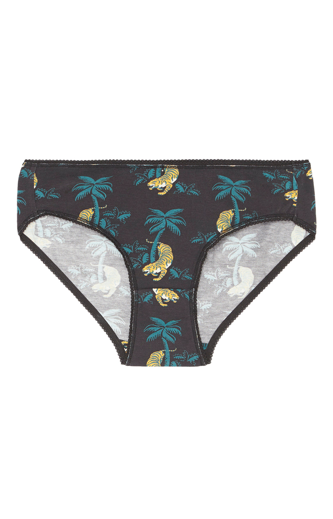 Culotte Femme Tigre Noir 12