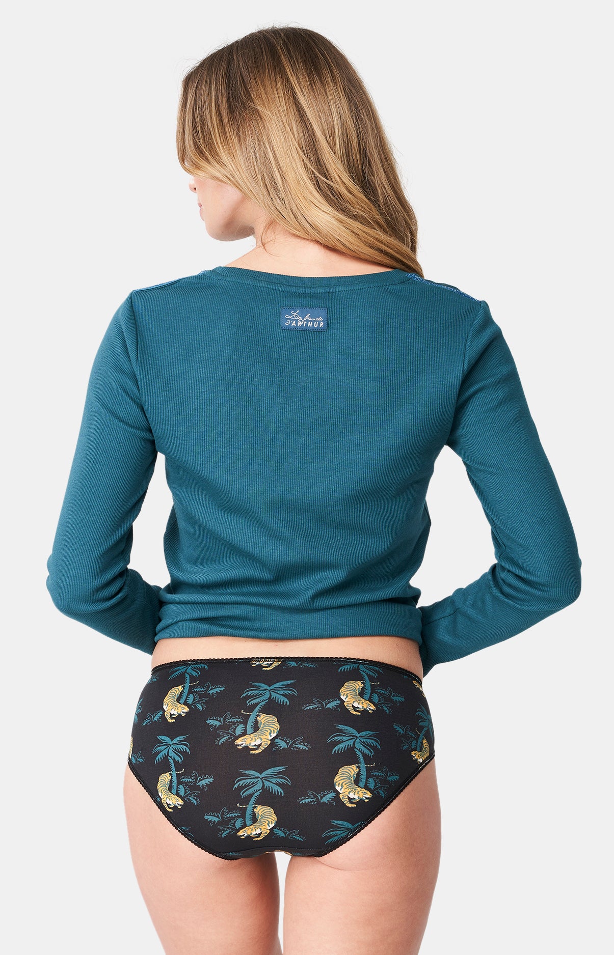 Culotte Femme Tigre Noir 13
