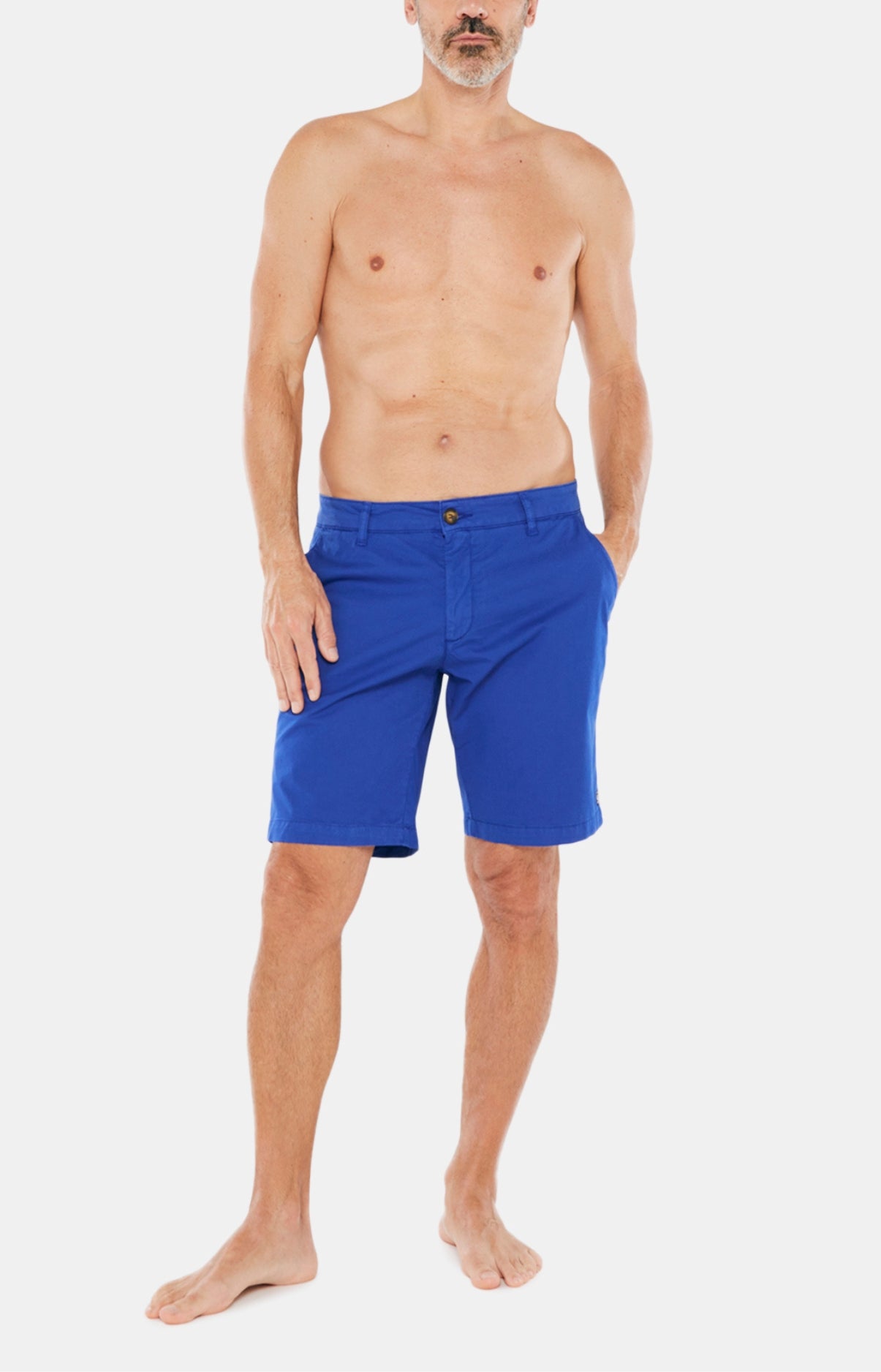 Bermuda Homme Uni Bleu 9